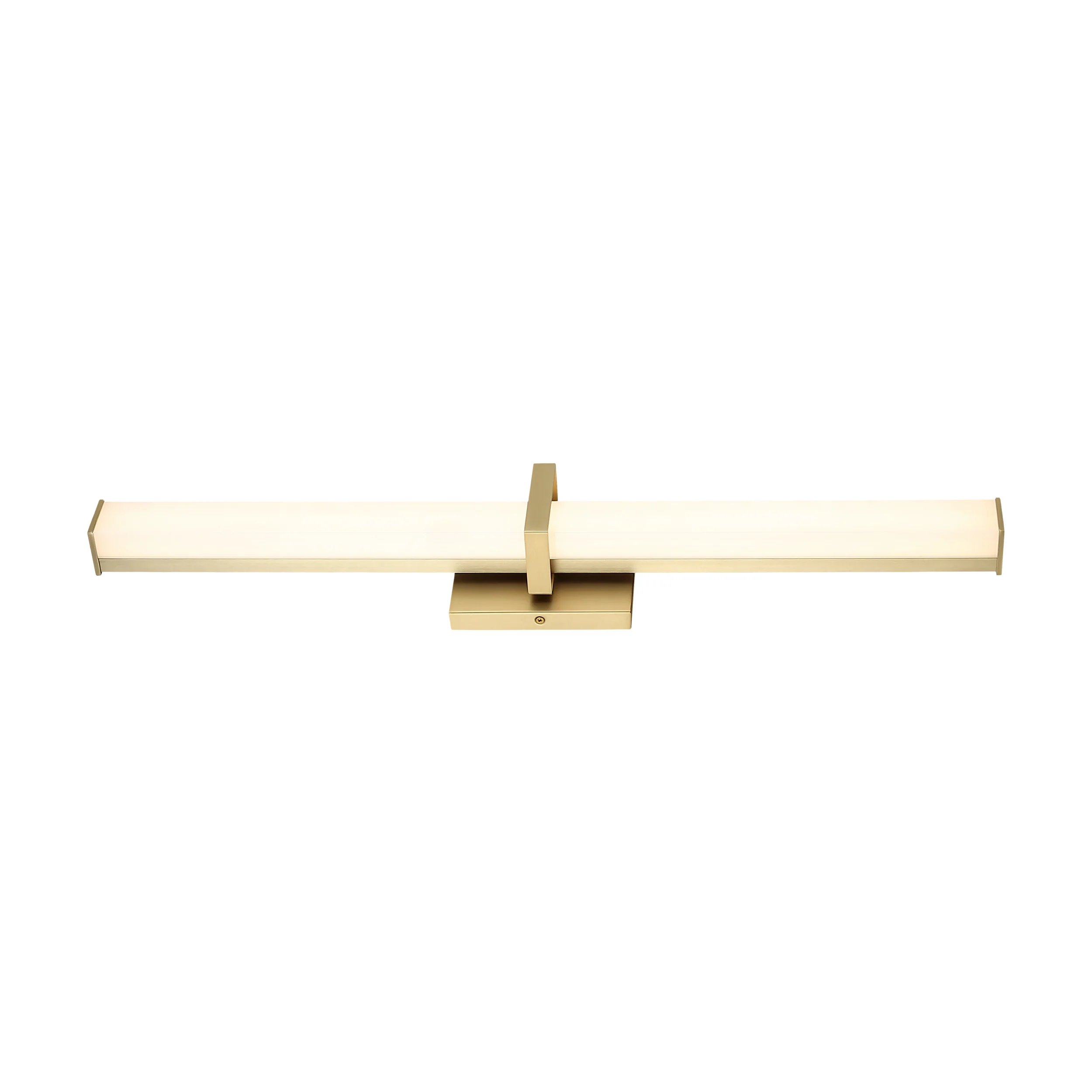 Elon Integrated LED 30in Vanity in Brushed Champagne Brass - Image 4