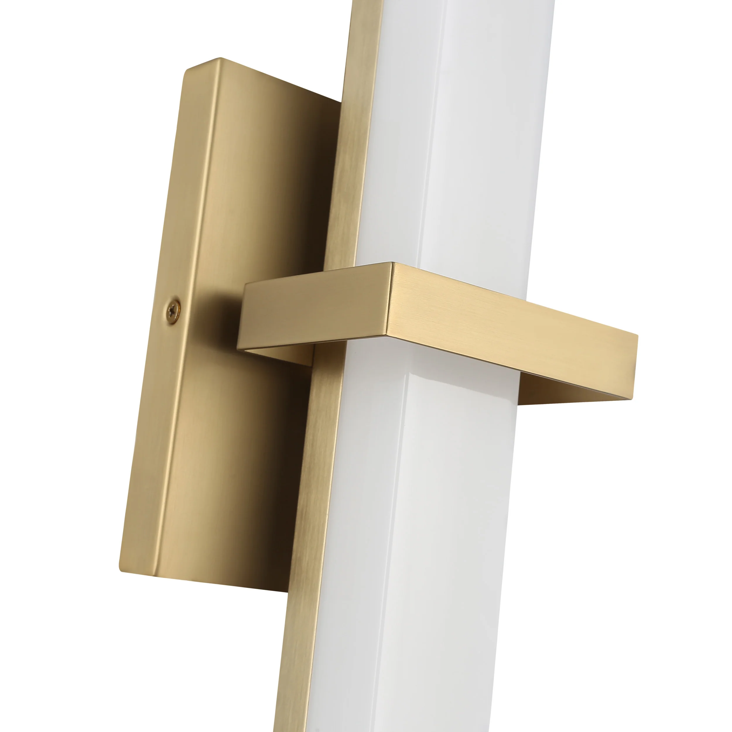 Elon Integrated LED 30in Vanity in Brushed Champagne Brass - Image 5