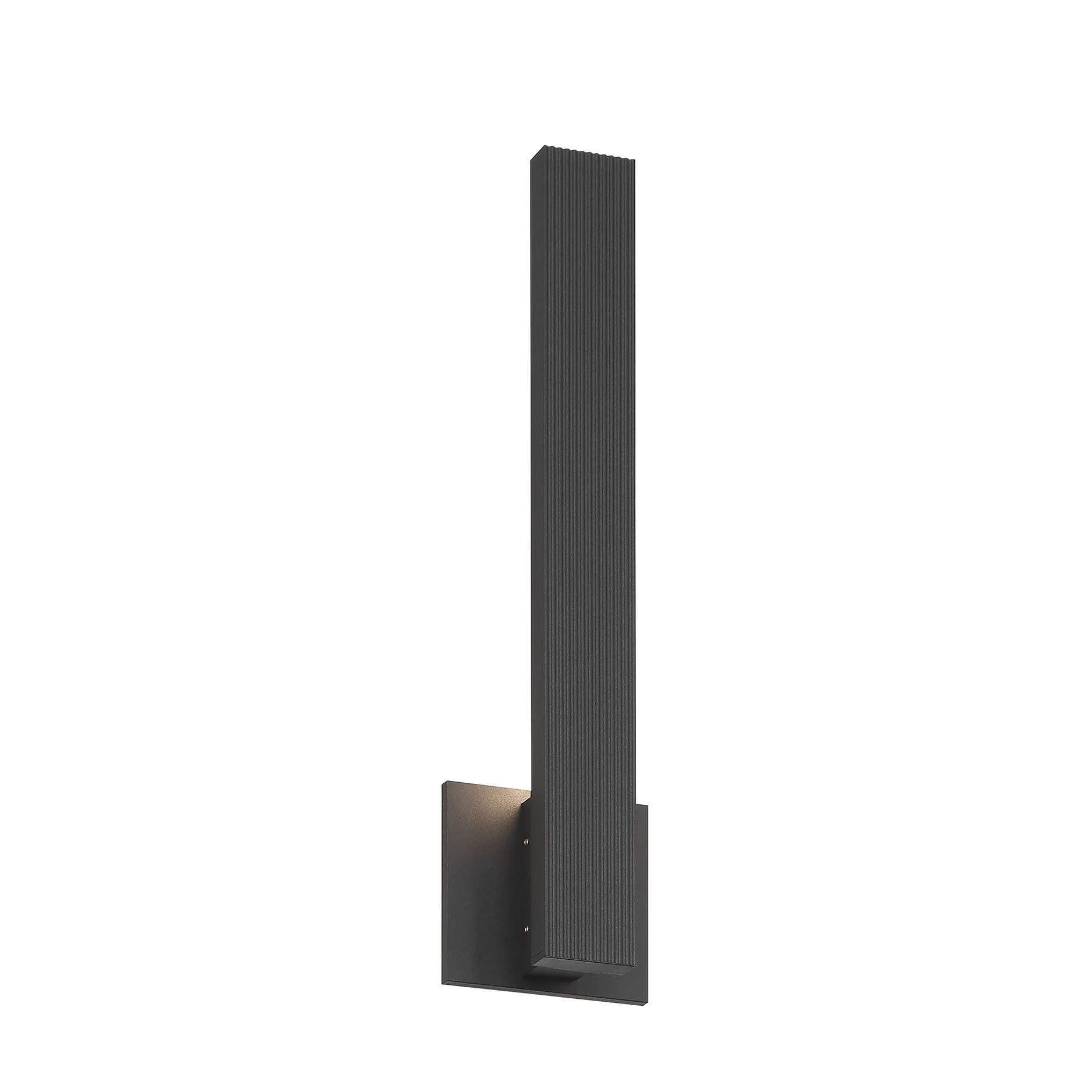 Enso Integrated LED 18" Outdoor Wall in Textured Black - Image 3