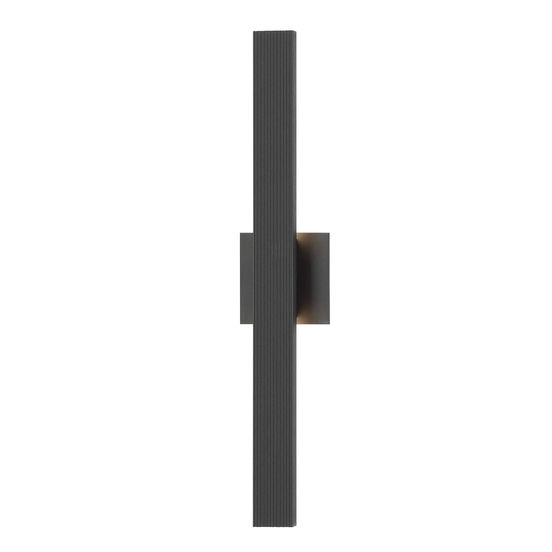 Enso Integrated LED 24" Outdoor Wall in Textured Black - Image 3