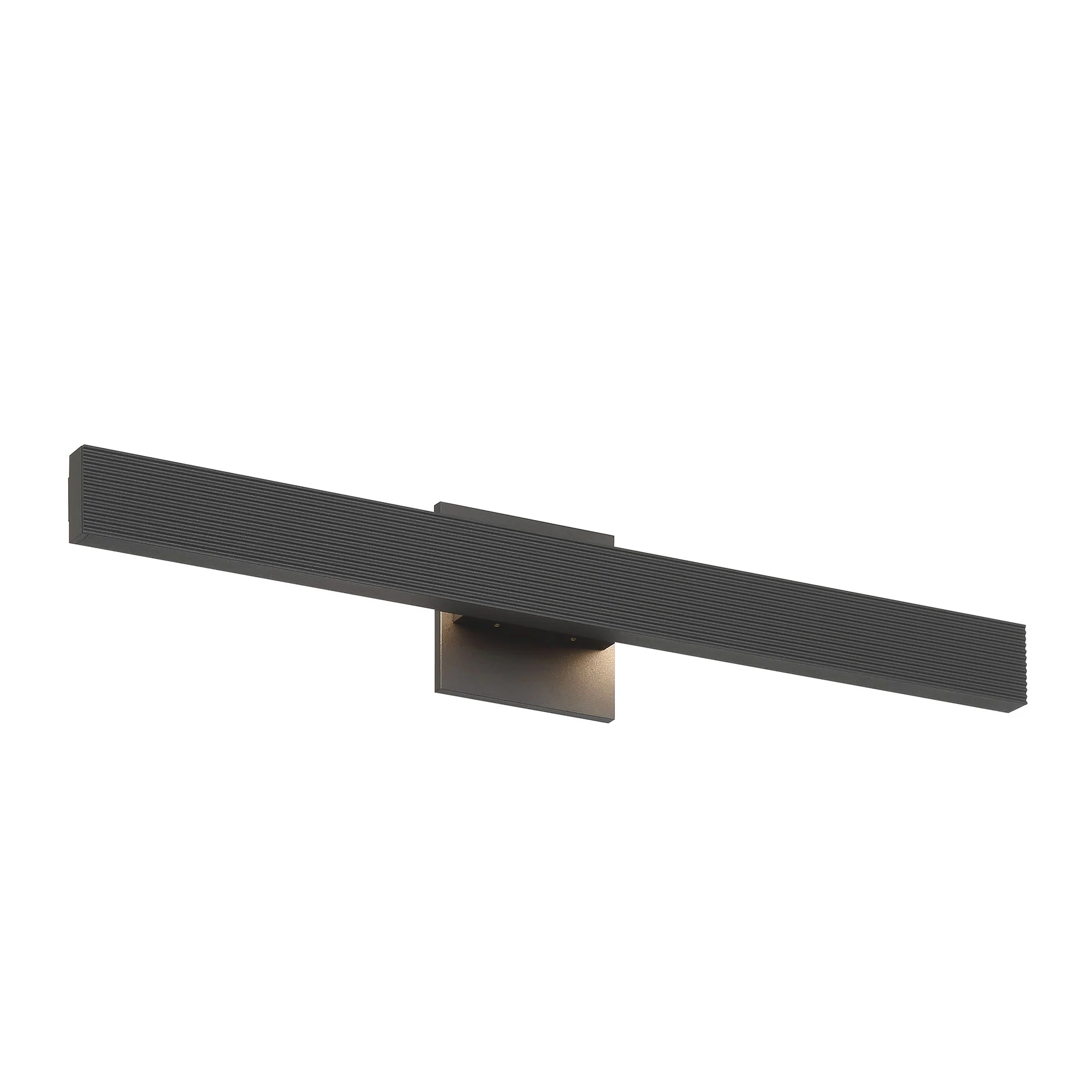 Enso Integrated LED 24" Outdoor Wall in Textured Black - Image 4