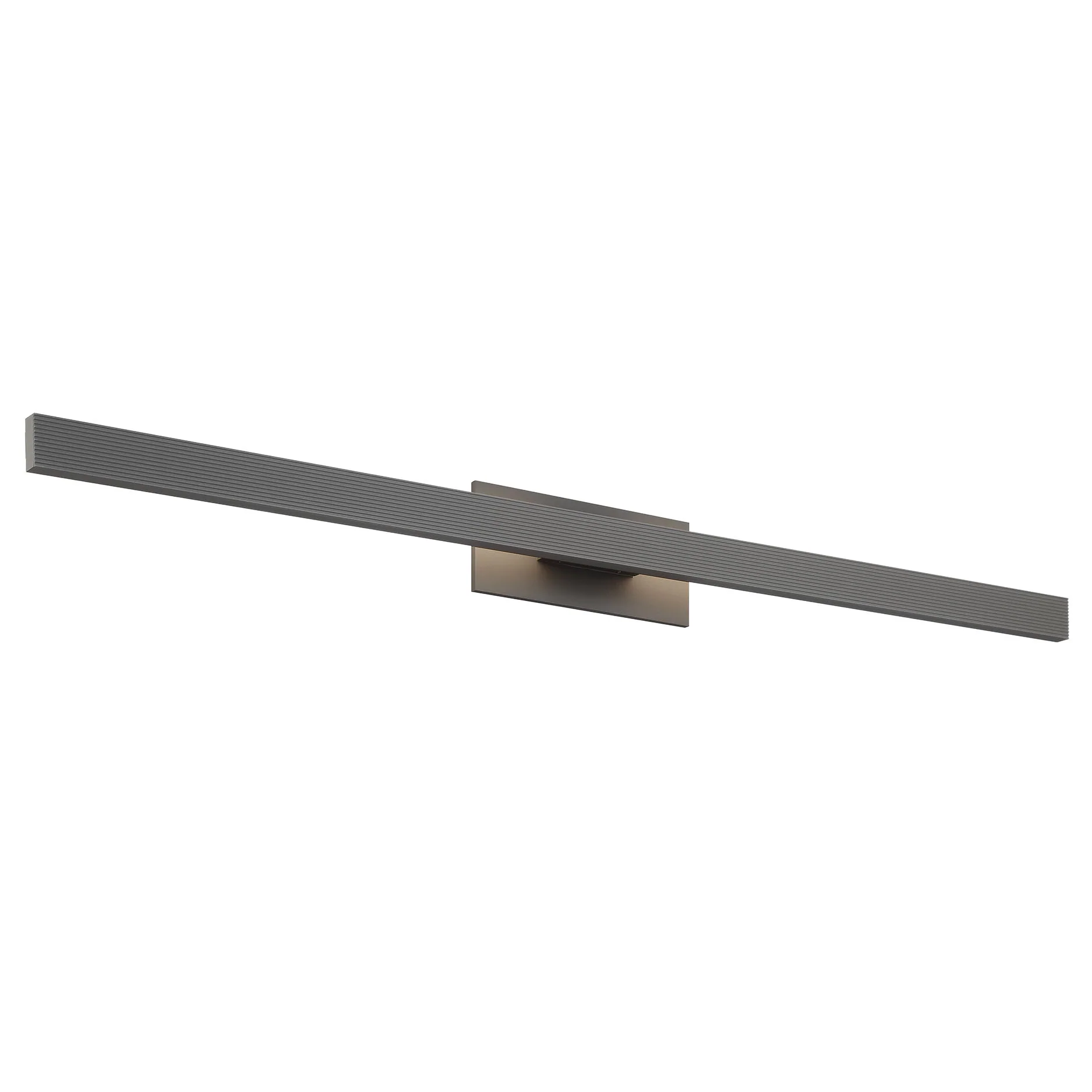 Enso Integrated LED 51" Outdoor Wall in Smooth Grey - Image 4