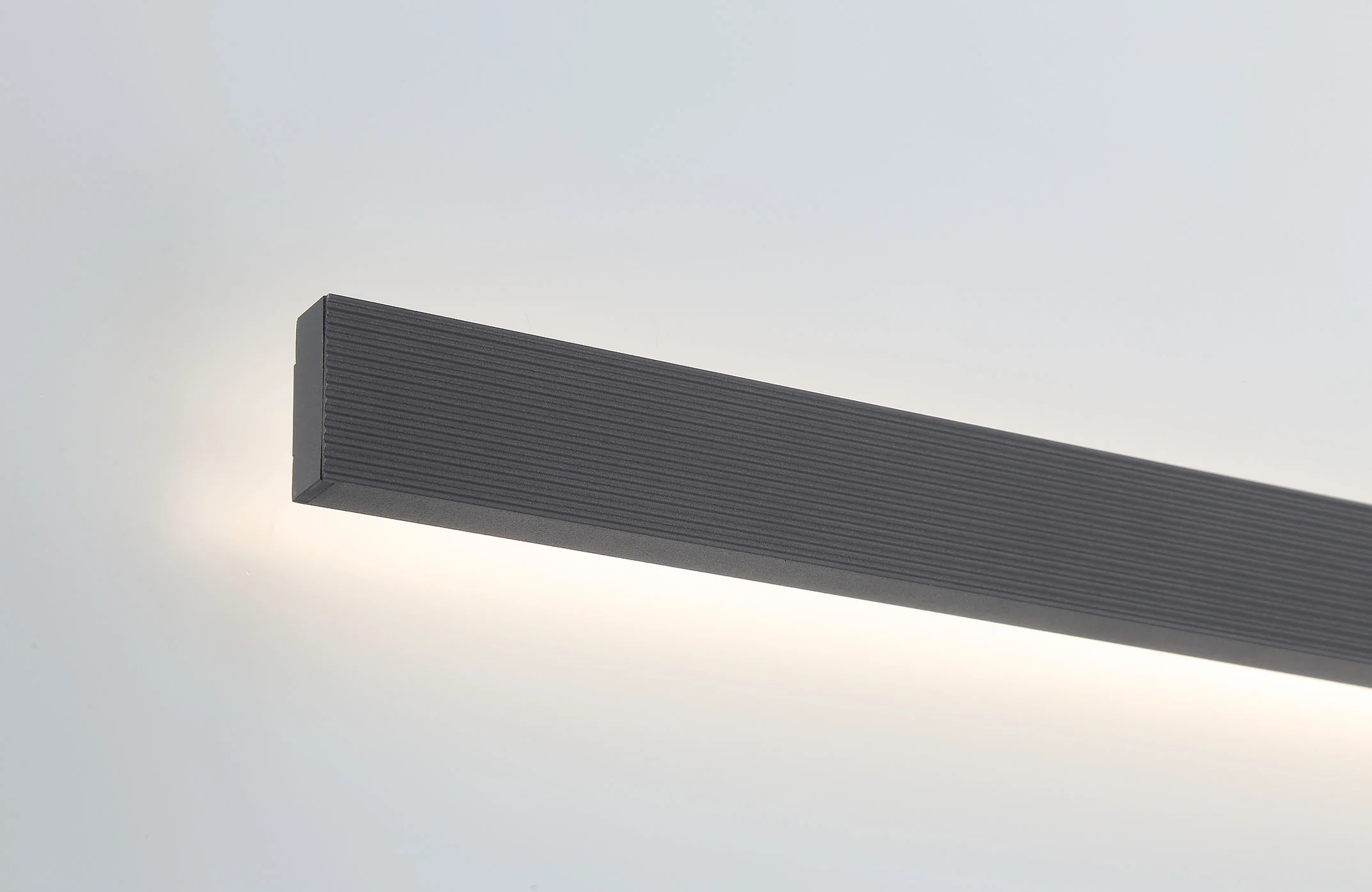 Enso Integrated LED 51" Outdoor Wall in Smooth Grey - Image 9