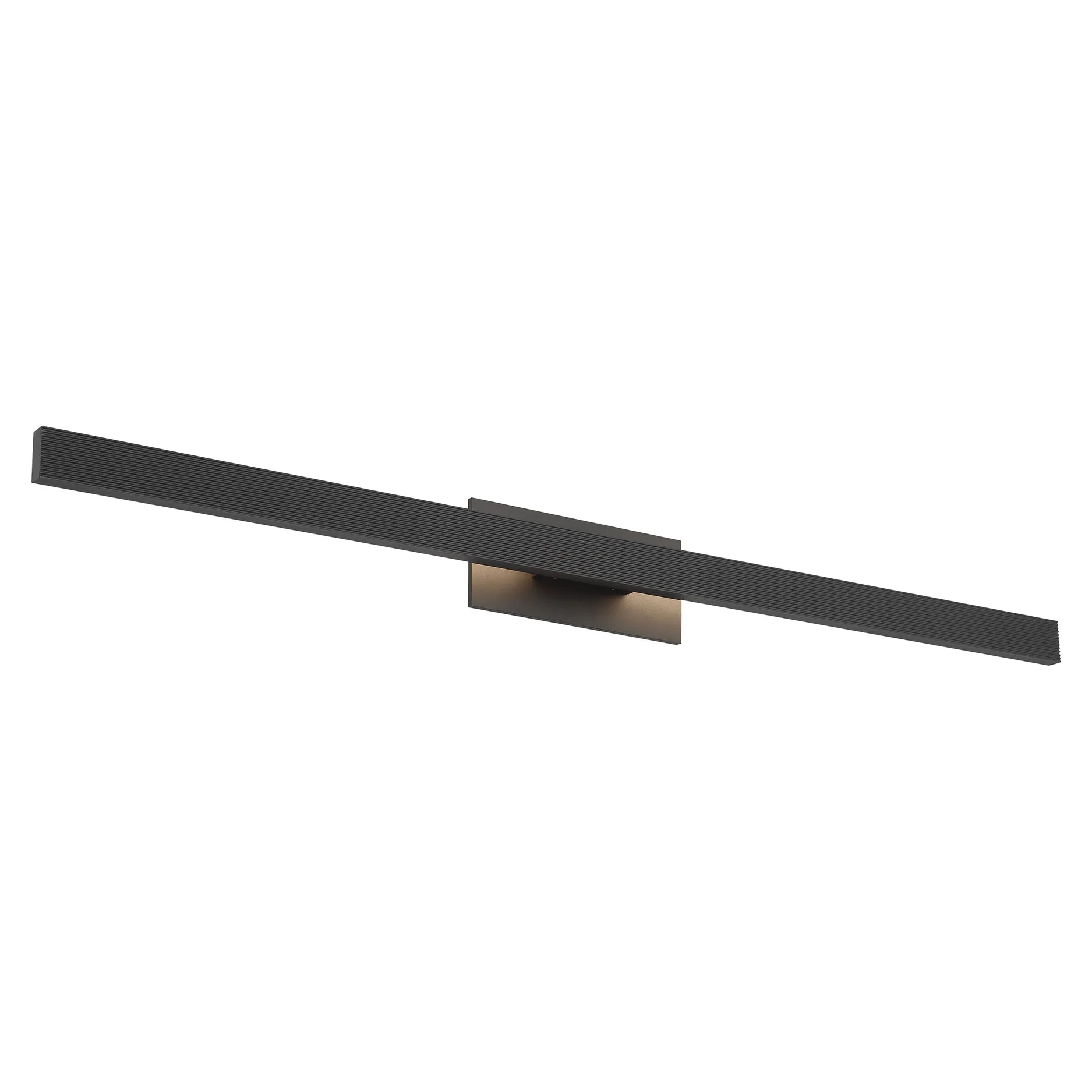 Enso Integrated LED 51" Outdoor Wall in Textured Black - Image 4