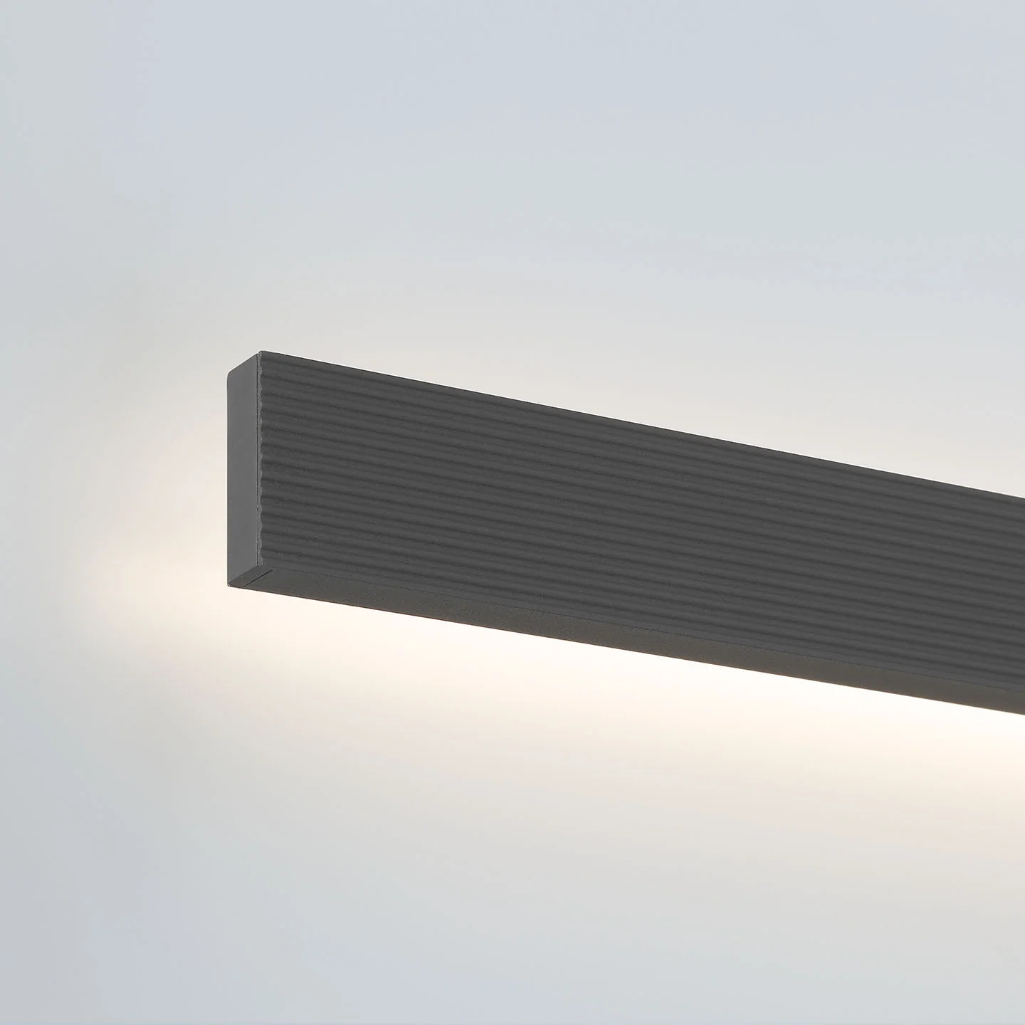 Enso Integrated LED 51" Outdoor Wall in Textured Black - Image 9