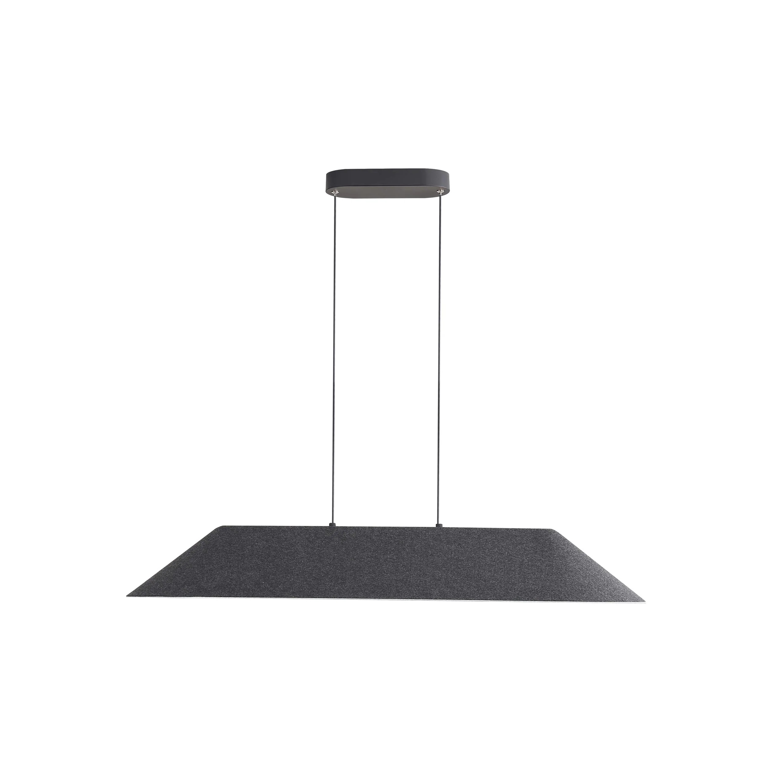 Faroe Integrated LED Island Light in Flecked Black/Grey - Image 2