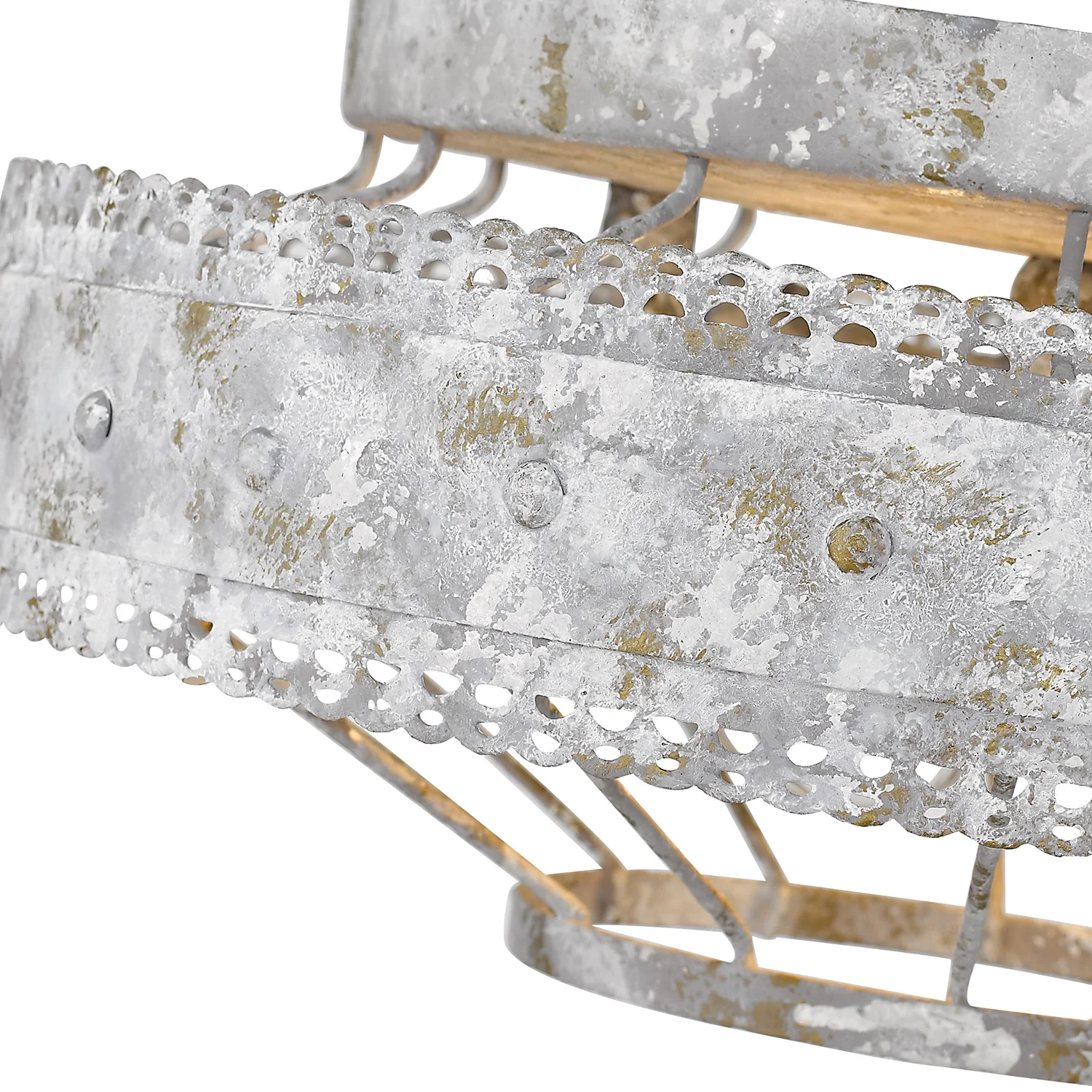 Ferris 2-light Flush Mount in Oyster - Image 4
