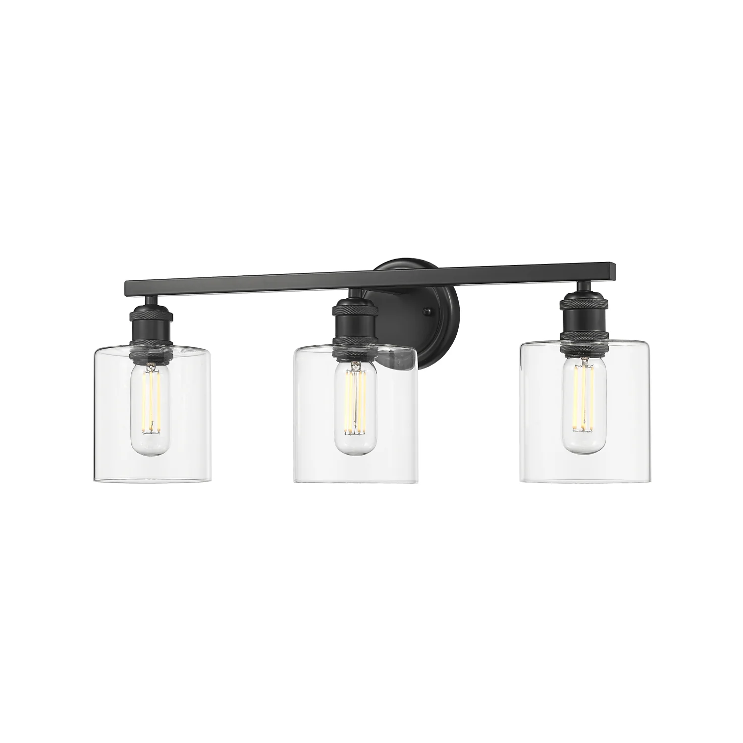 Fisher 3-light Vanity in Matte Black