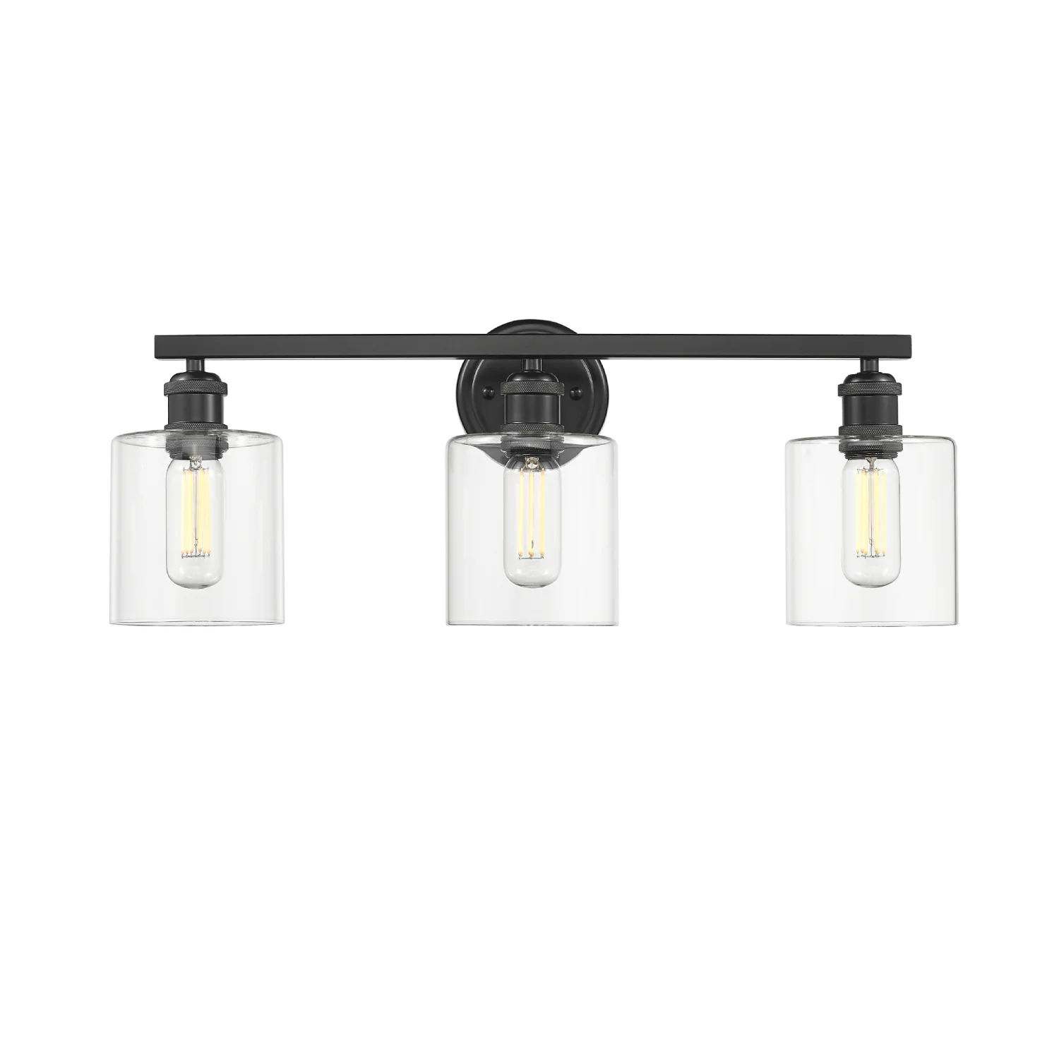 Fisher 3-light Vanity in Matte Black - Image 2