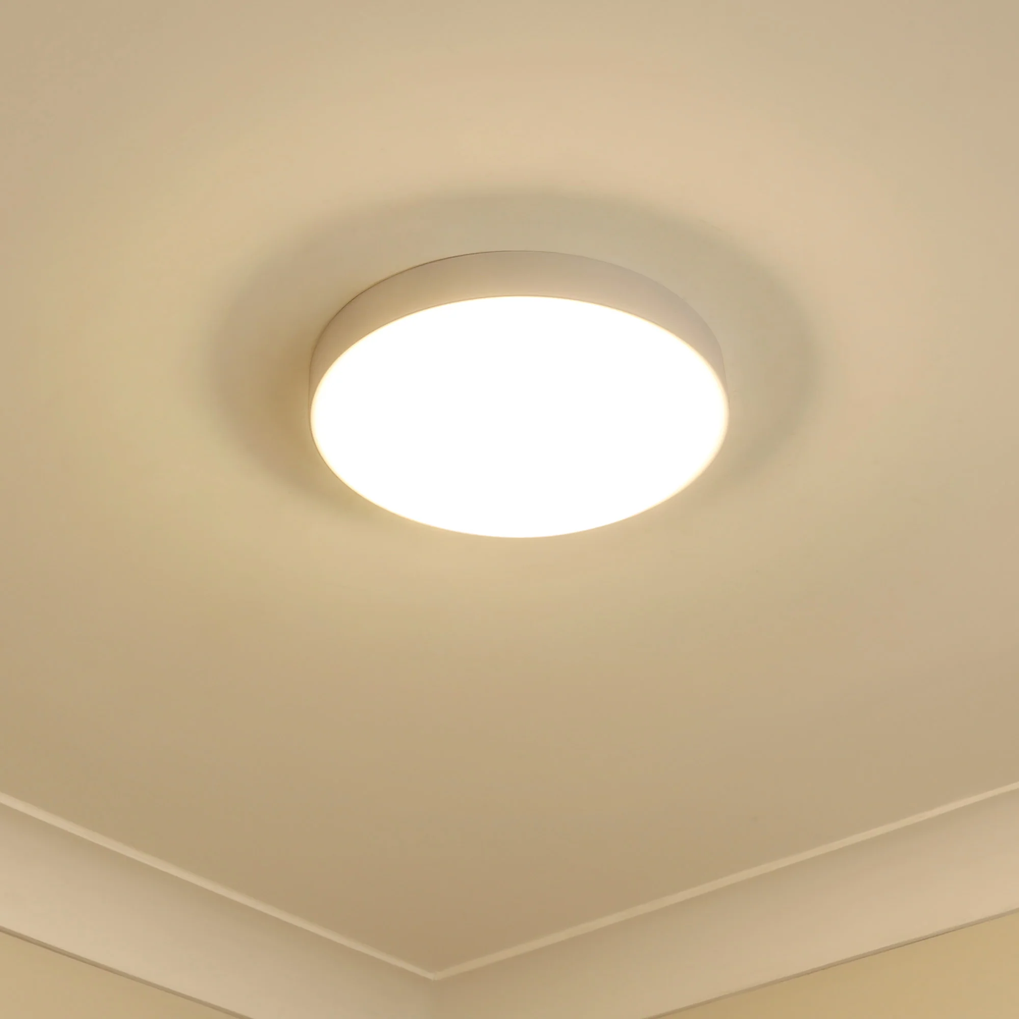 Gabi Integrated LED 10in Flush Mount in Matte White - Image 8
