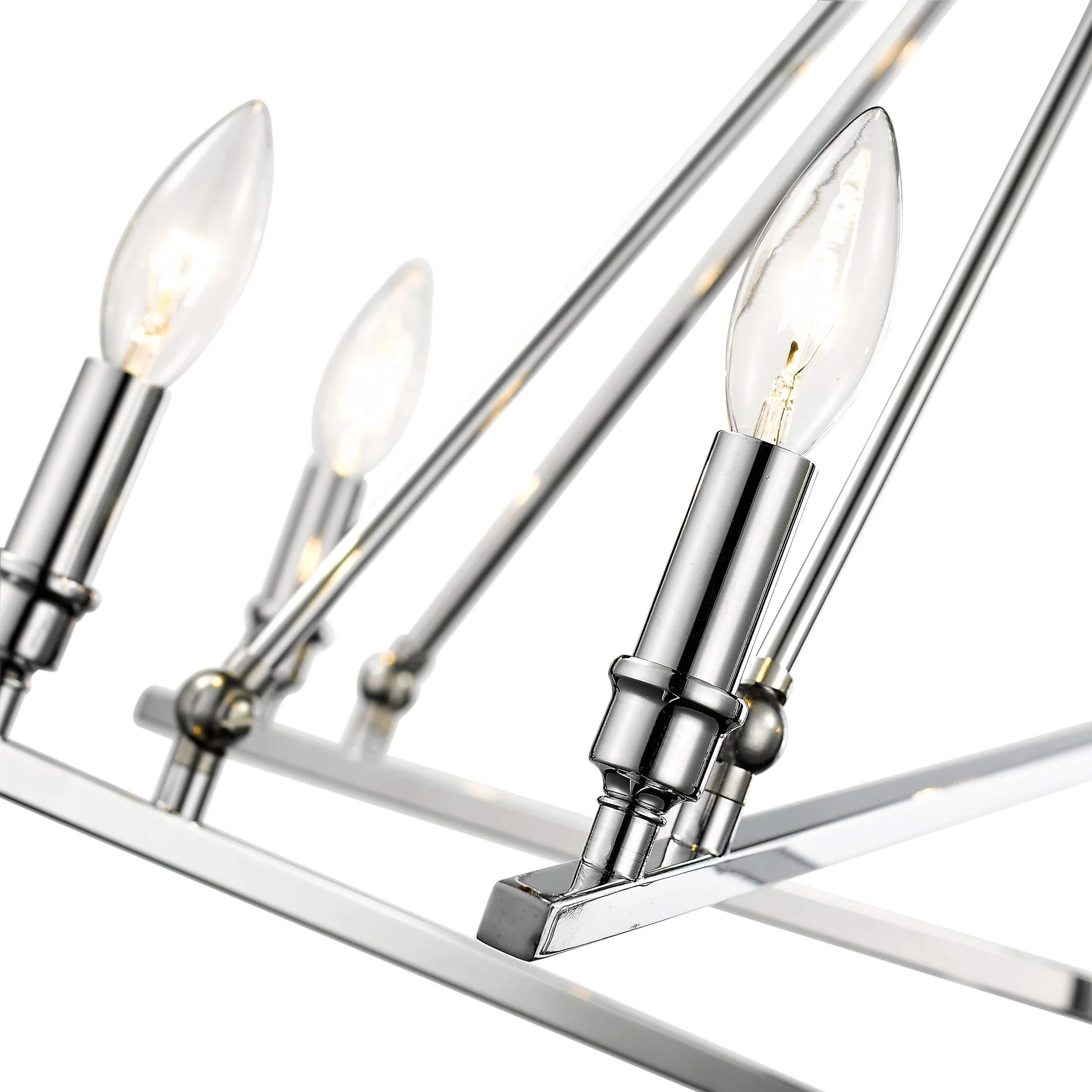 Garvin 6-light Chandelier in Chrome - Image 4