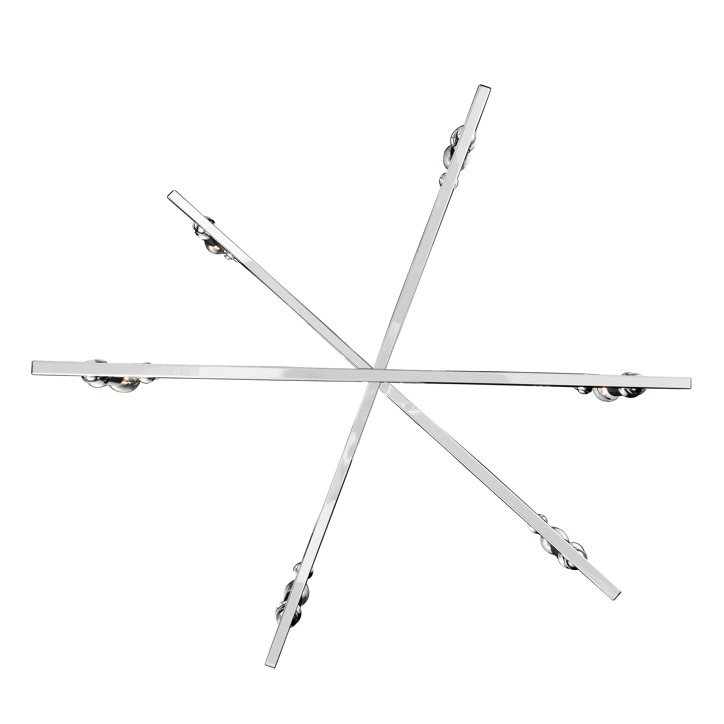 Garvin 6-light Chandelier in Chrome - Image 5