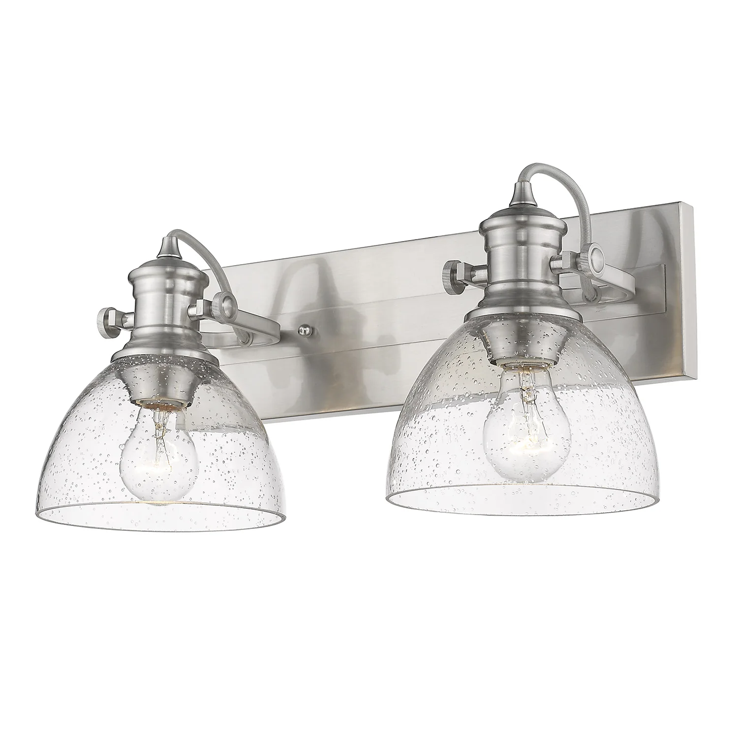 Hines 2-light Semi-Flush Mount in Pewter - Image 5