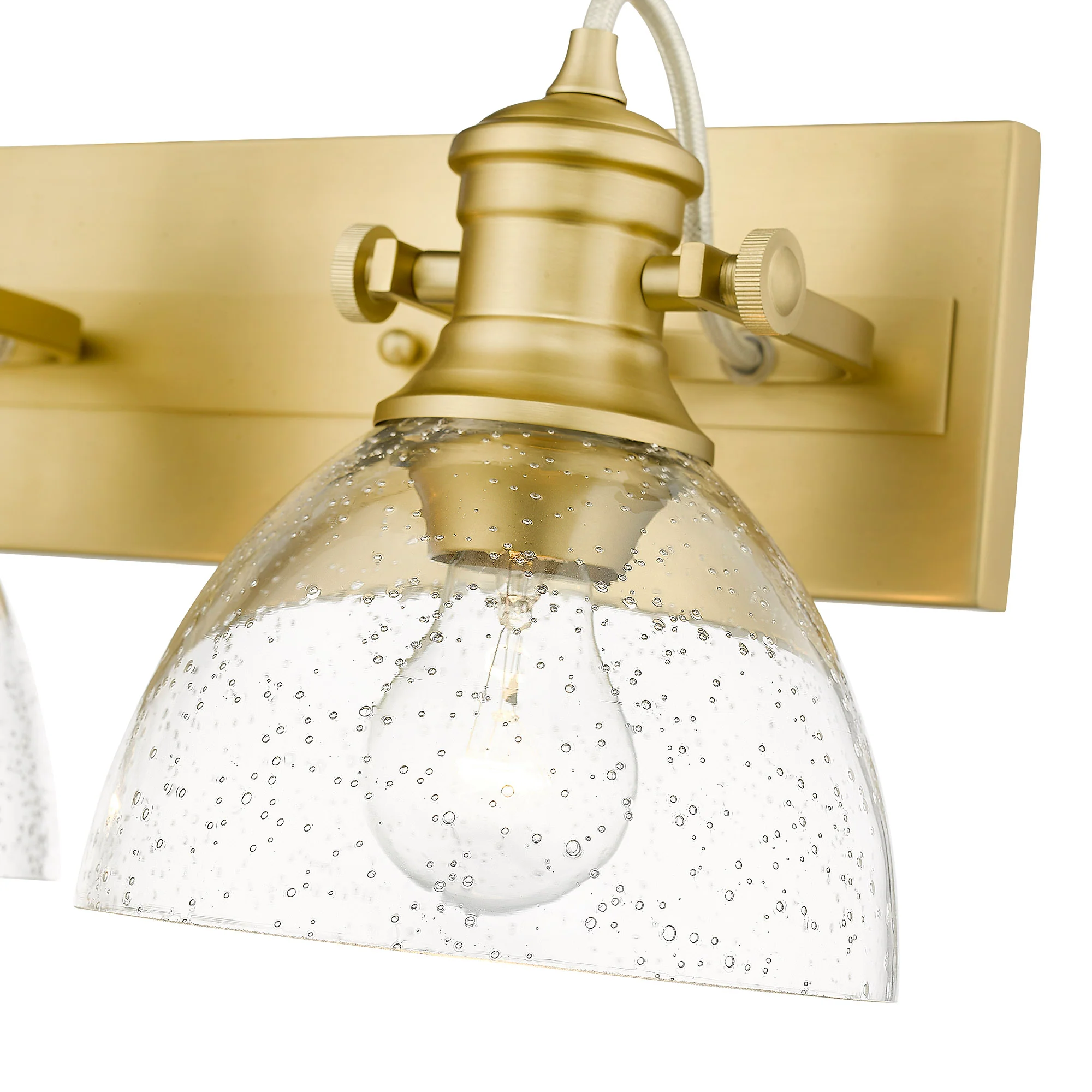 Hines 3-light Vanity in Brushed Champagne Brass - Image 4