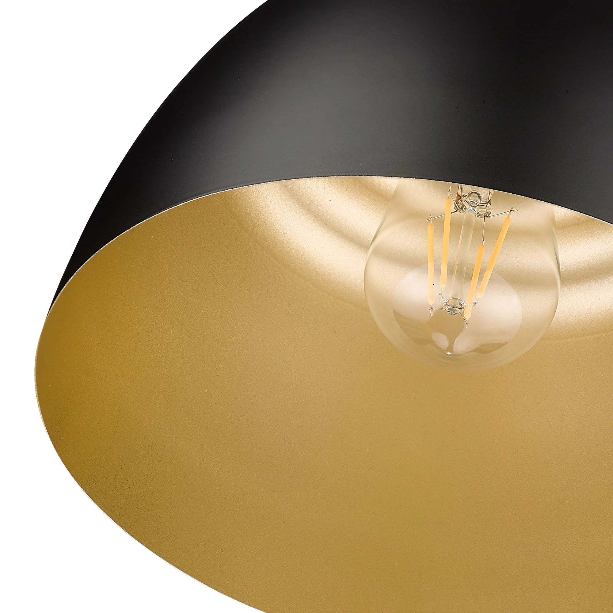 Holmes 1-light Flush Mount in Matte Black - Image 4