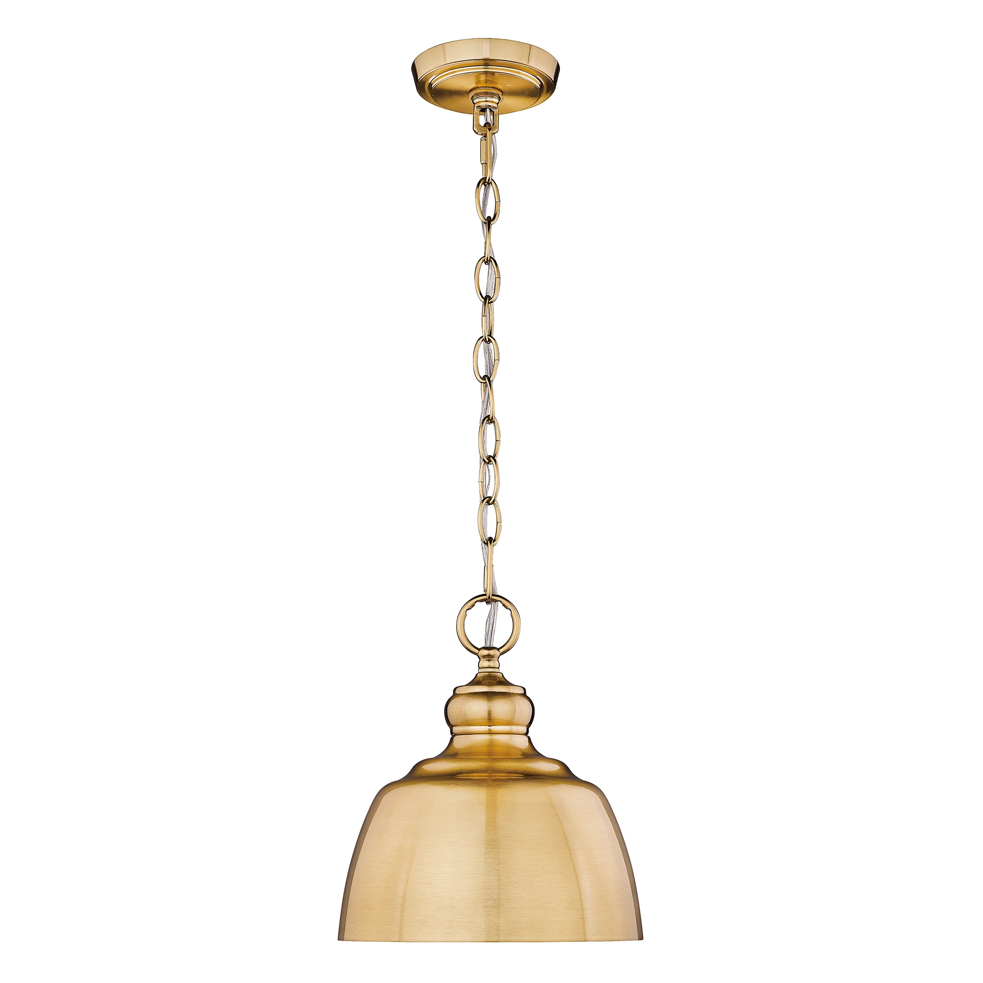 Holmes 1-light Pendant in Modern Brushed Gold - Image 2