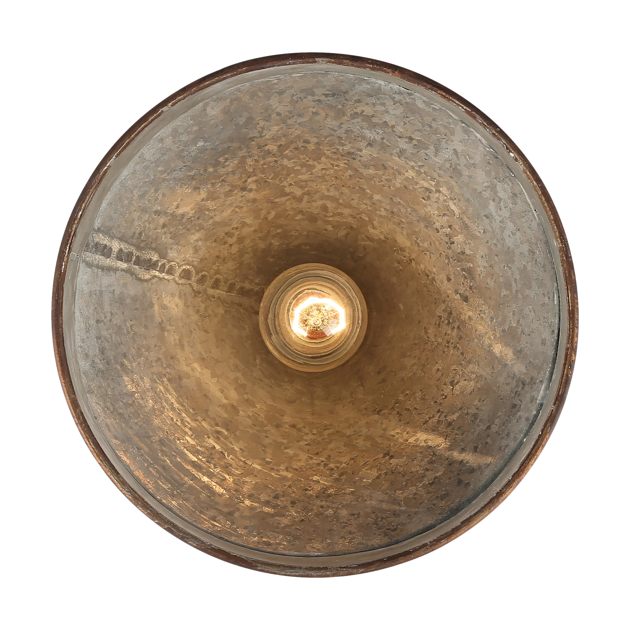 Jasper 1-light Pendant in Antique Black Iron - Image 4