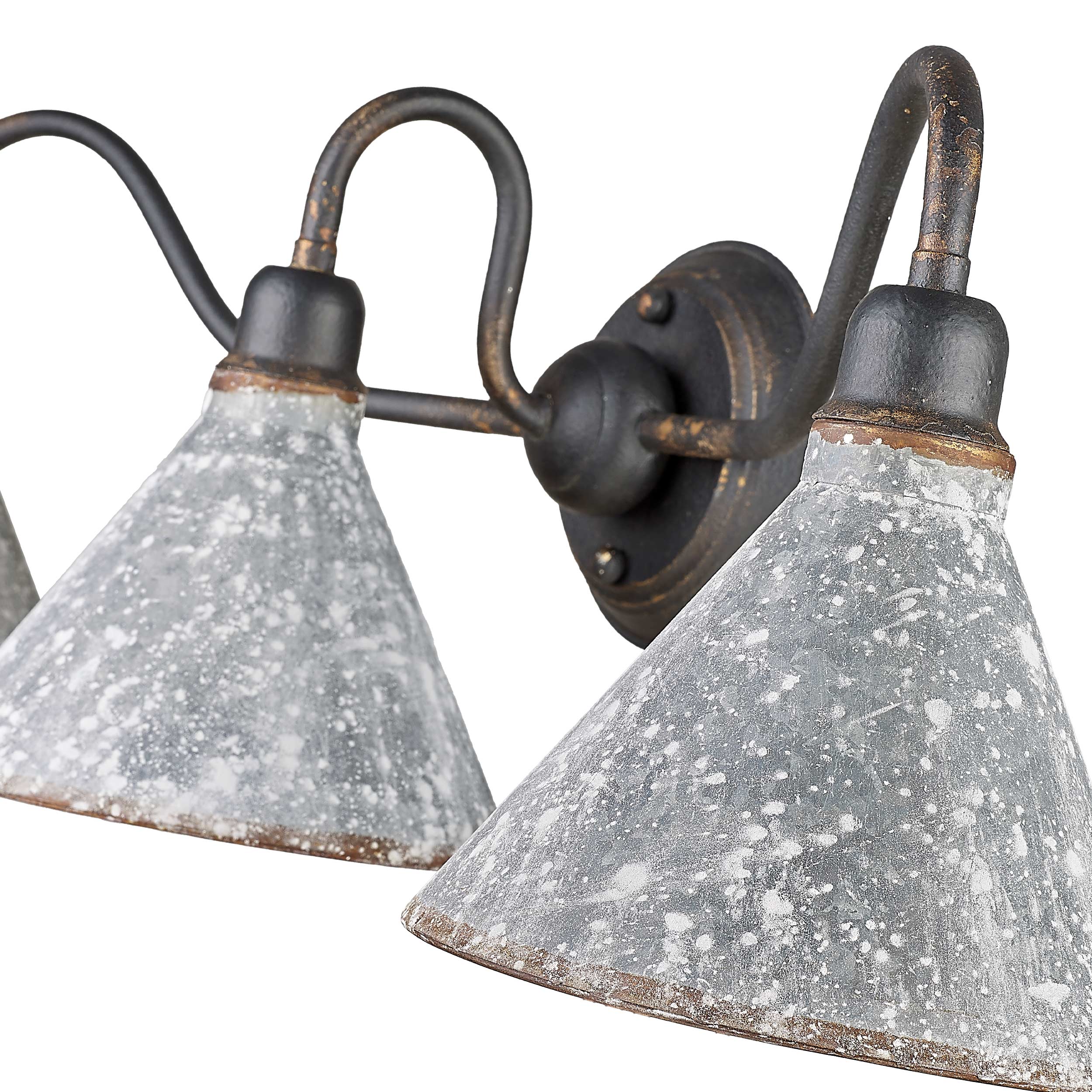 Jasper 3-light Vanity in Antique Black Iron - Image 7