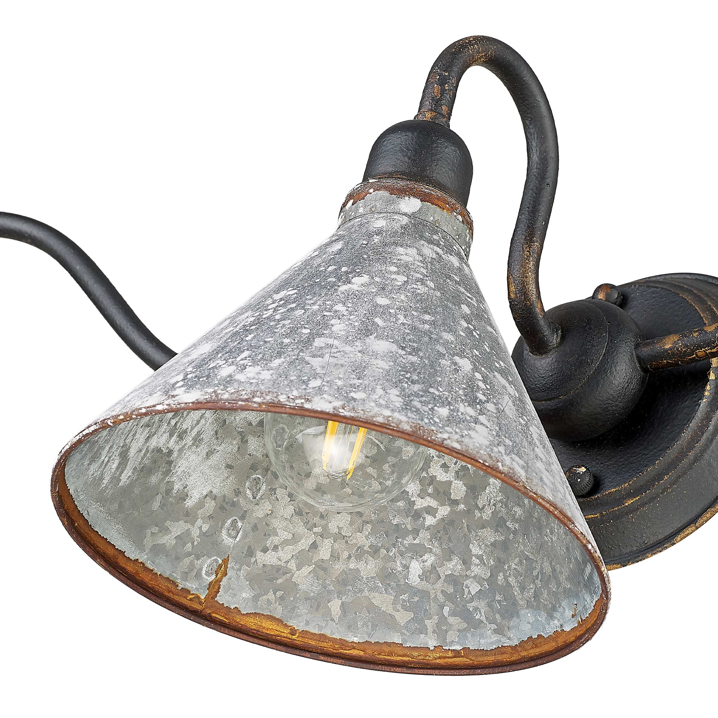 Jasper 3-light Vanity in Antique Black Iron - Image 8