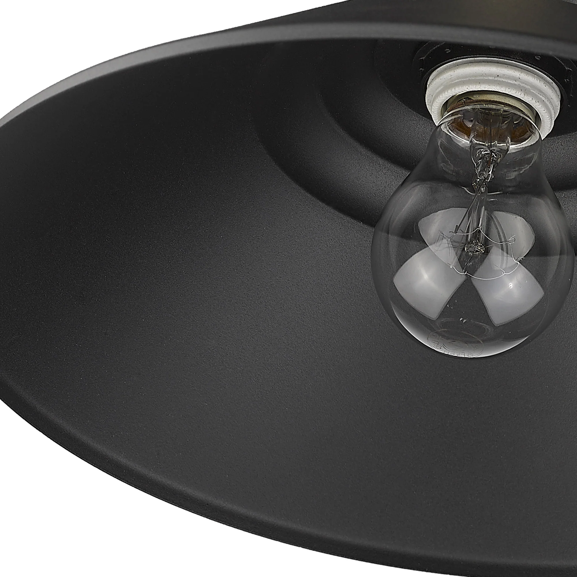 Journey 1-light Pendant in Natural Black - Image 3