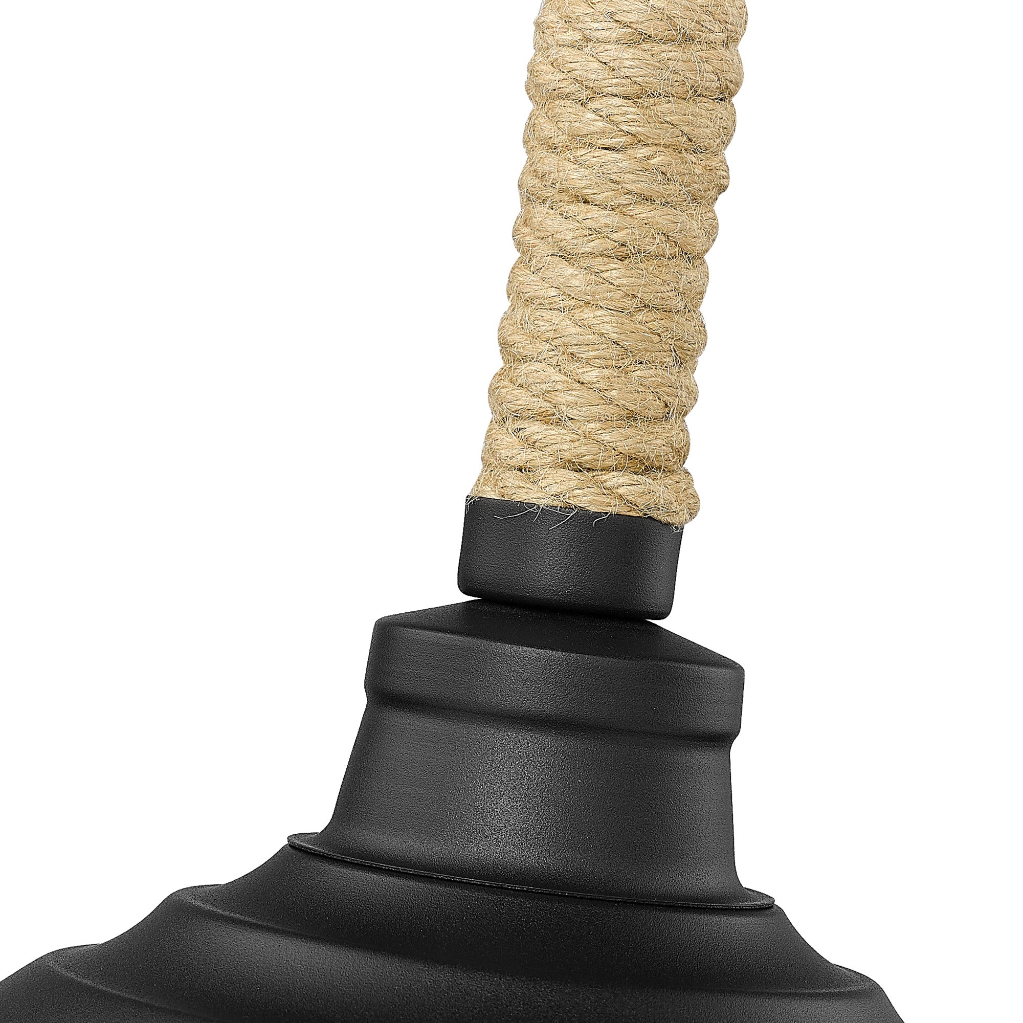 Journey 1-light Pendant in Natural Black - Image 4