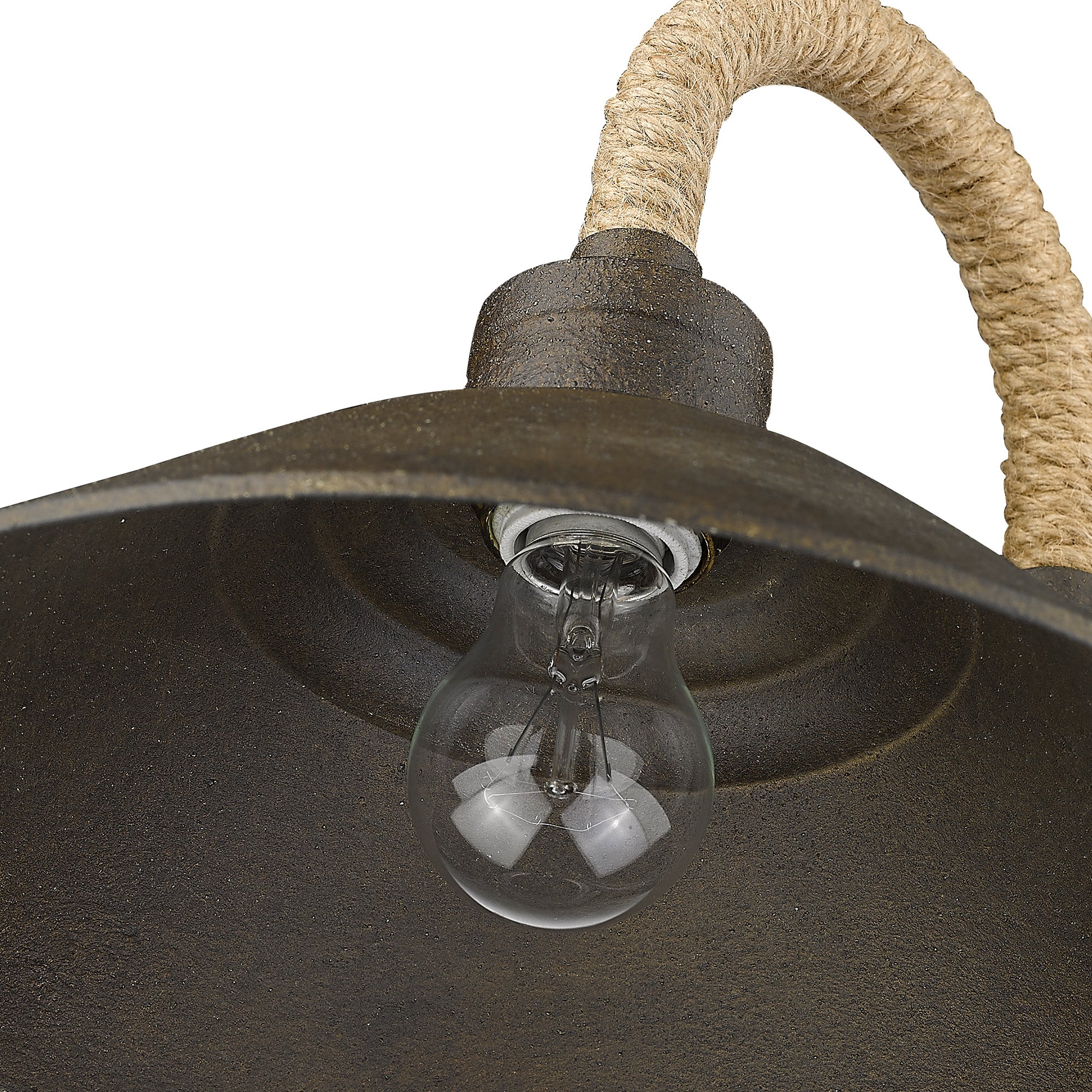 Journey 1-light Wall Sconce in Dark Rust - Image 3