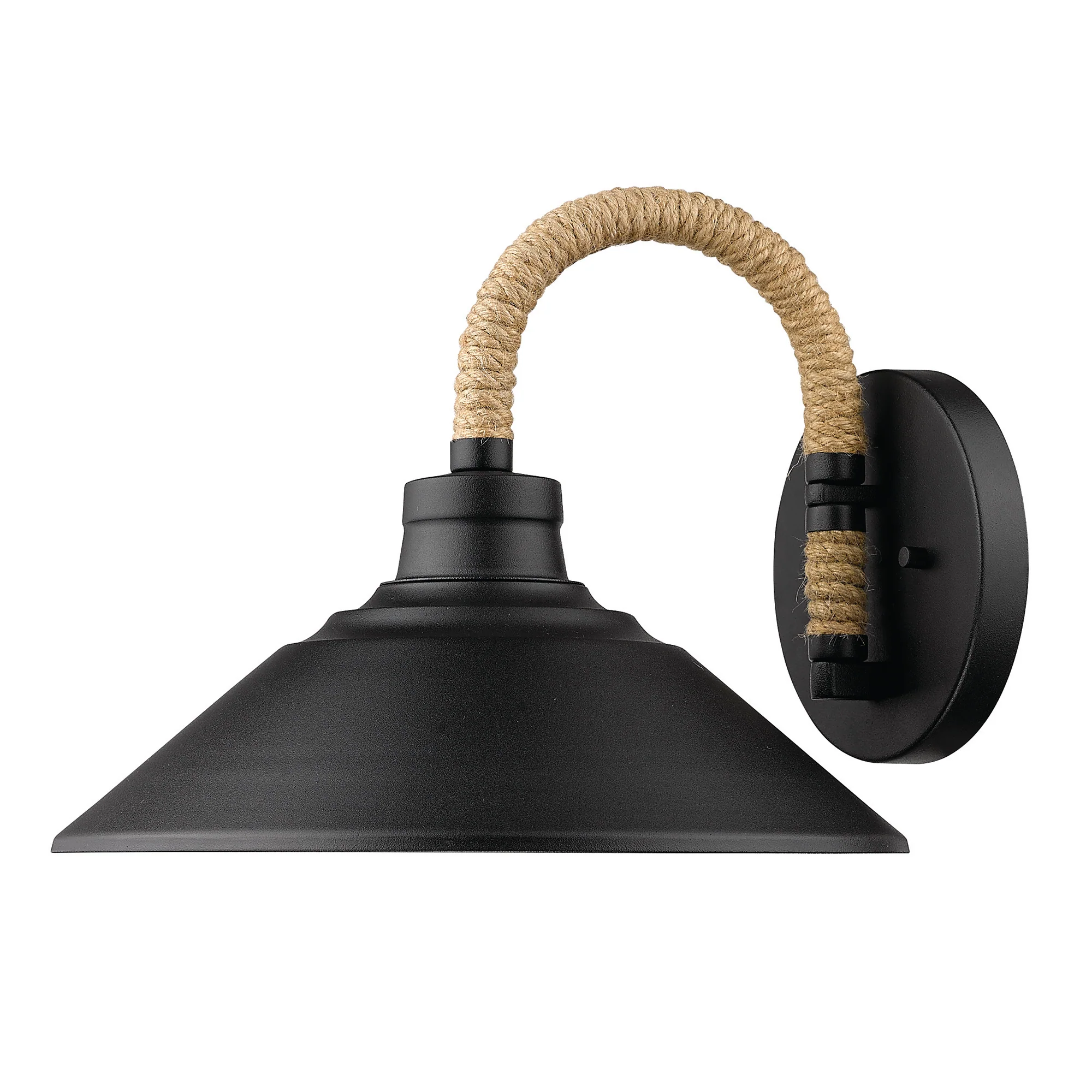Journey 1-light Wall Sconce in Natural Black - Image 2