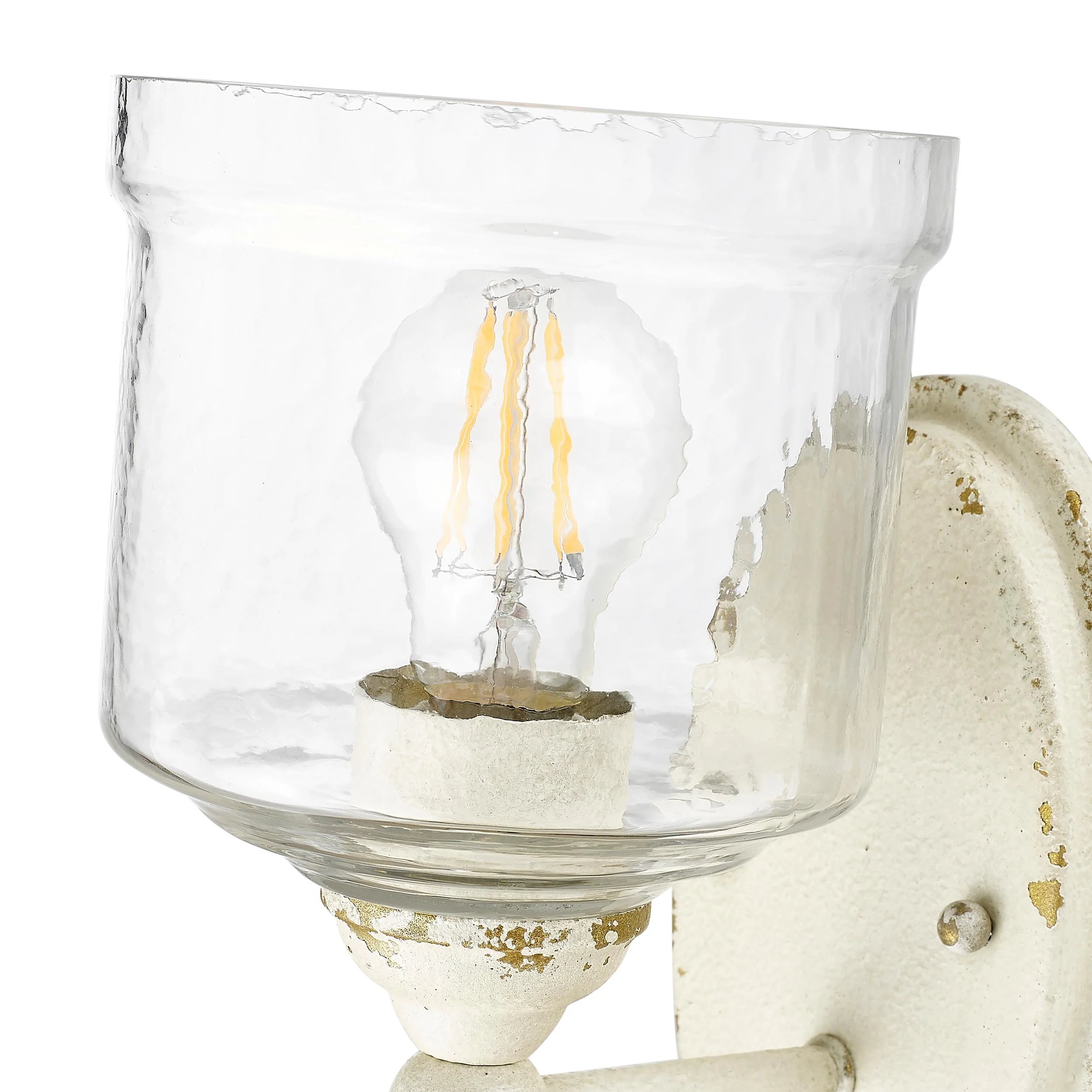 Keating 1-light Wall Sconce in Antique Ivory - Image 4
