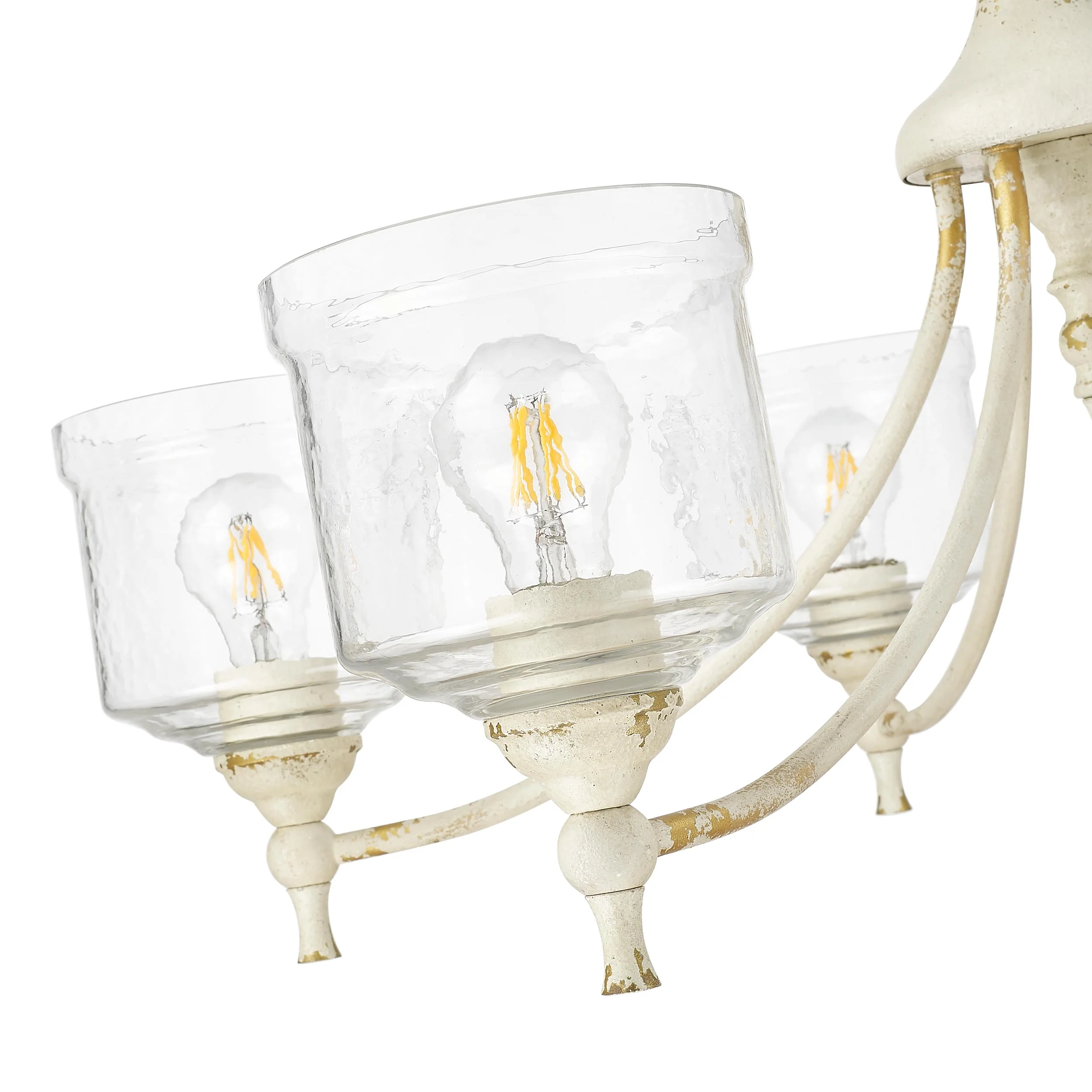 Keating 6-light Chandelier in Antique Ivory - Image 4