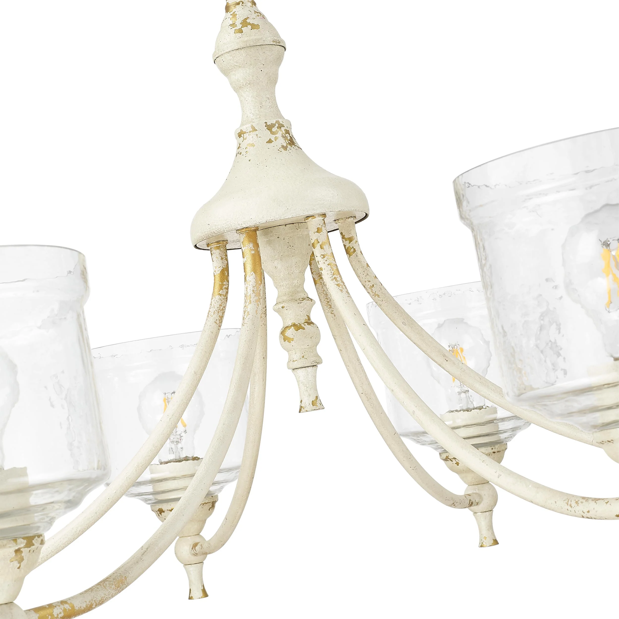 Keating 6-light Chandelier in Antique Ivory - Image 5
