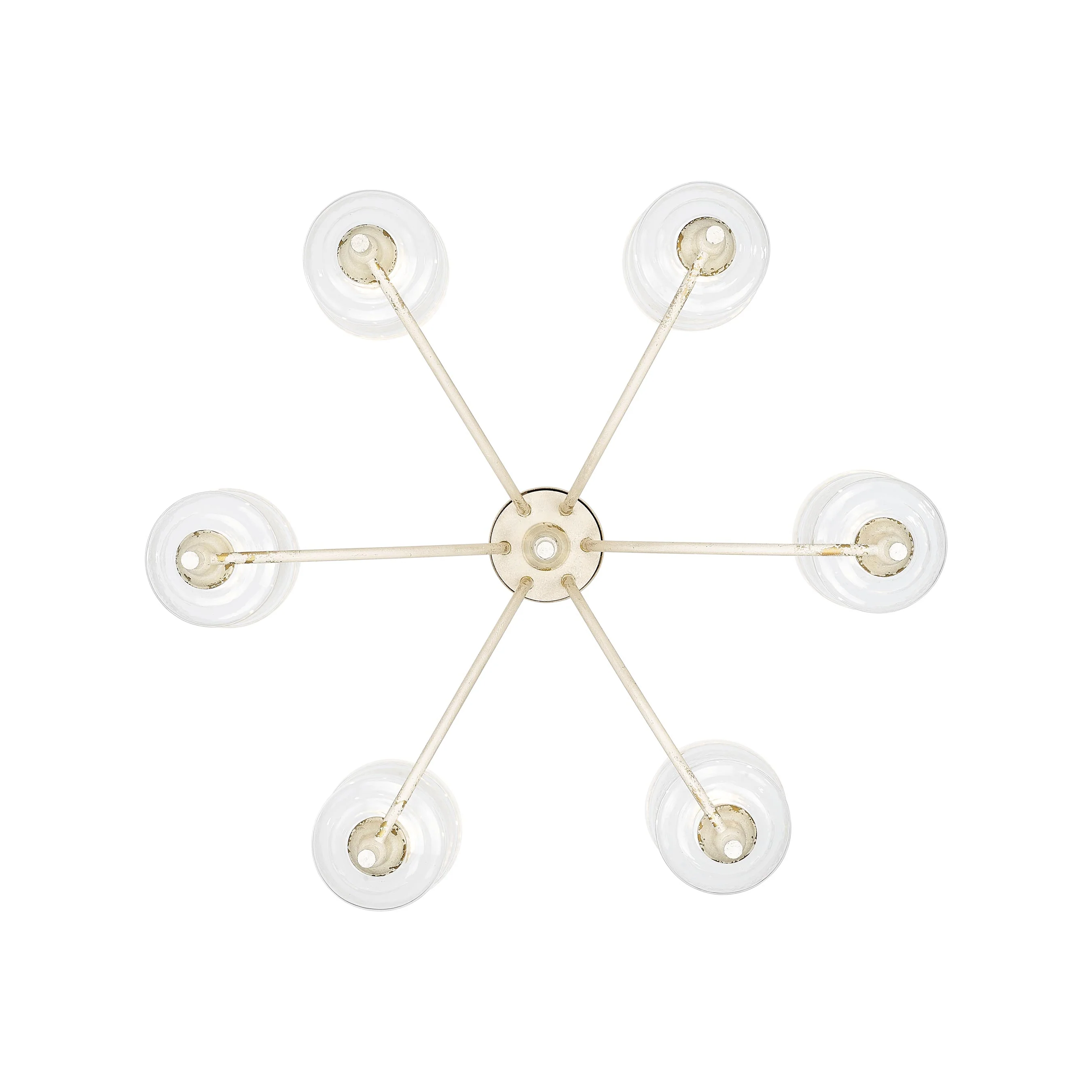 Keating 6-light Chandelier in Antique Ivory - Image 6