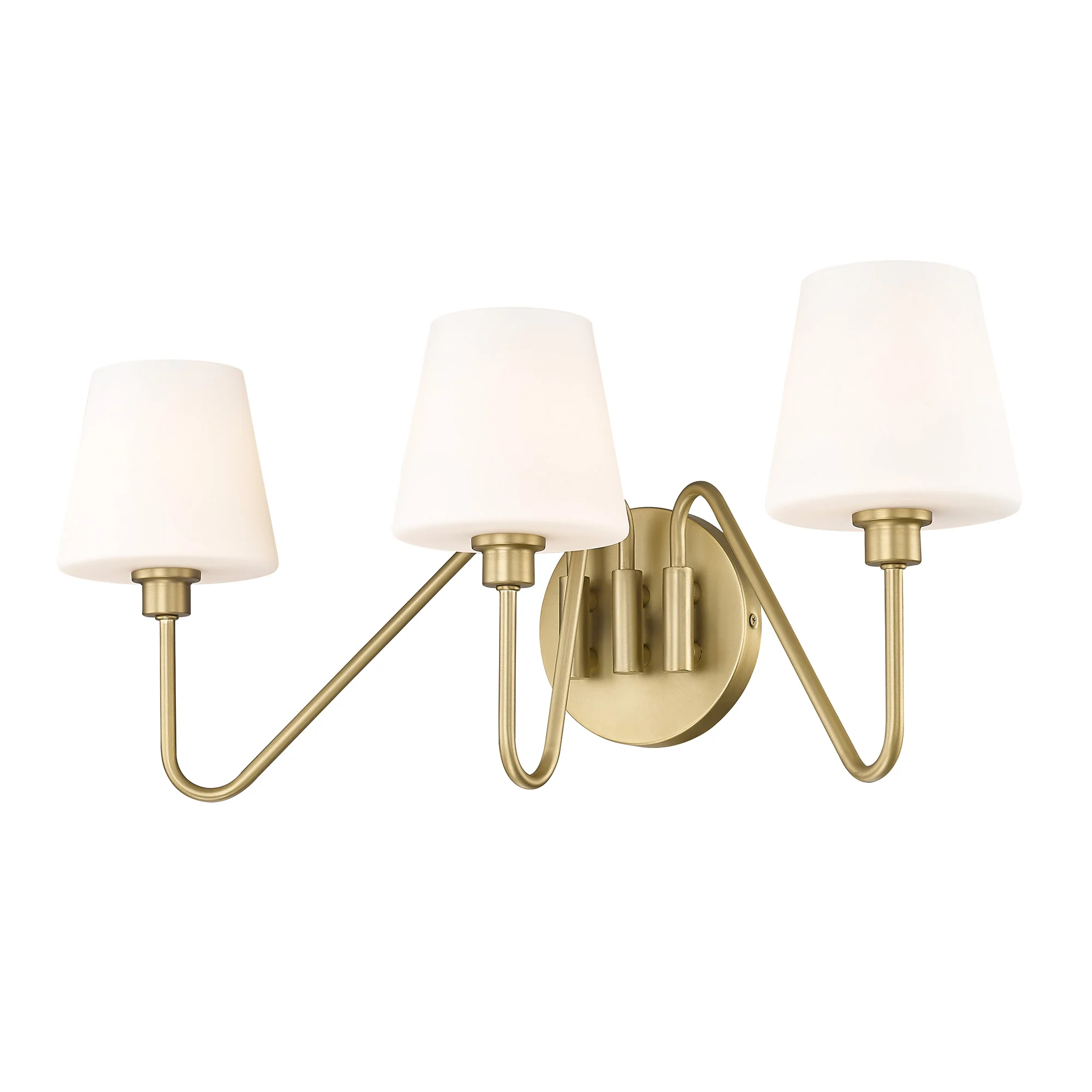Kennedy 3-light Vanity in Brushed Champagne Brass