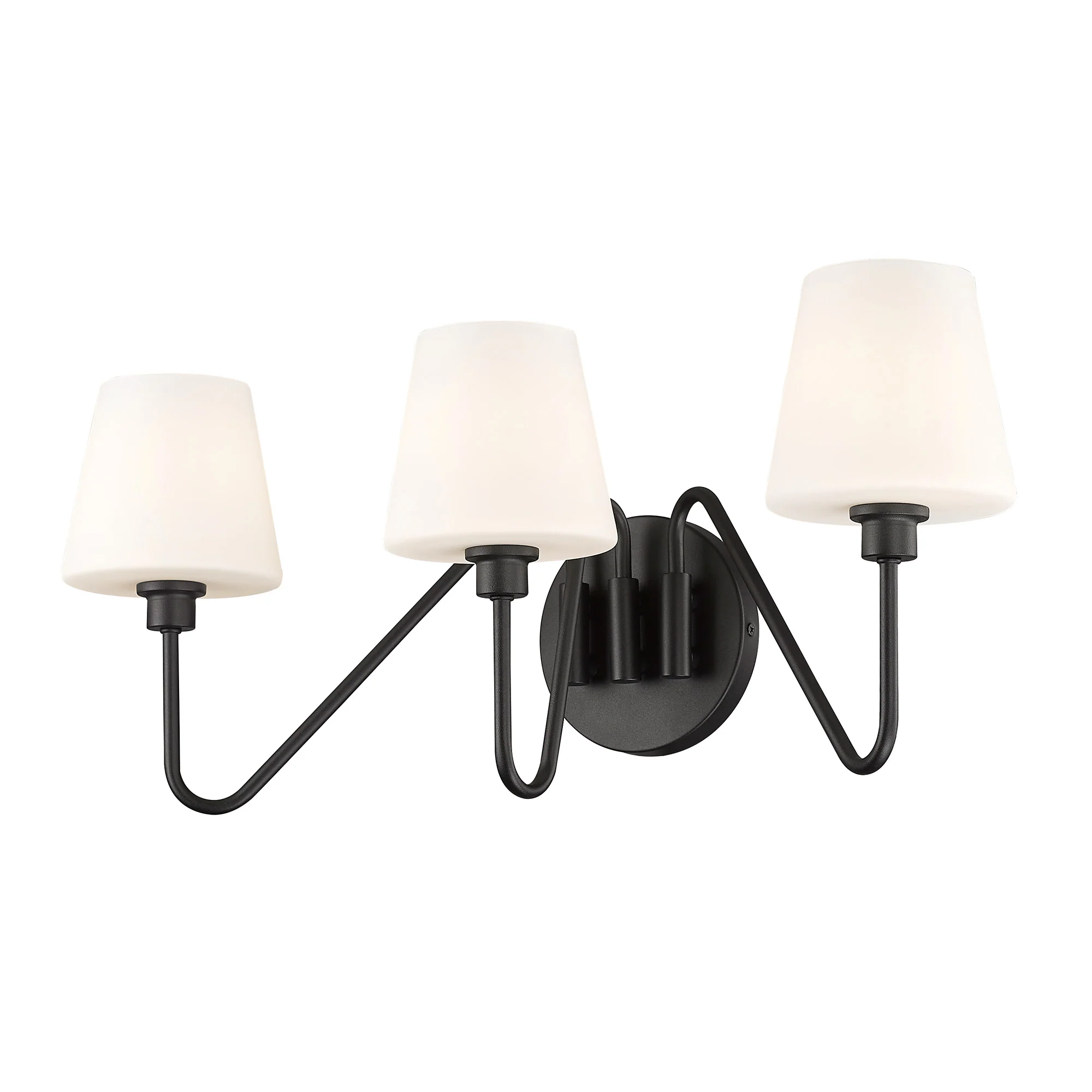 Kennedy 3-light Vanity in Natural Black