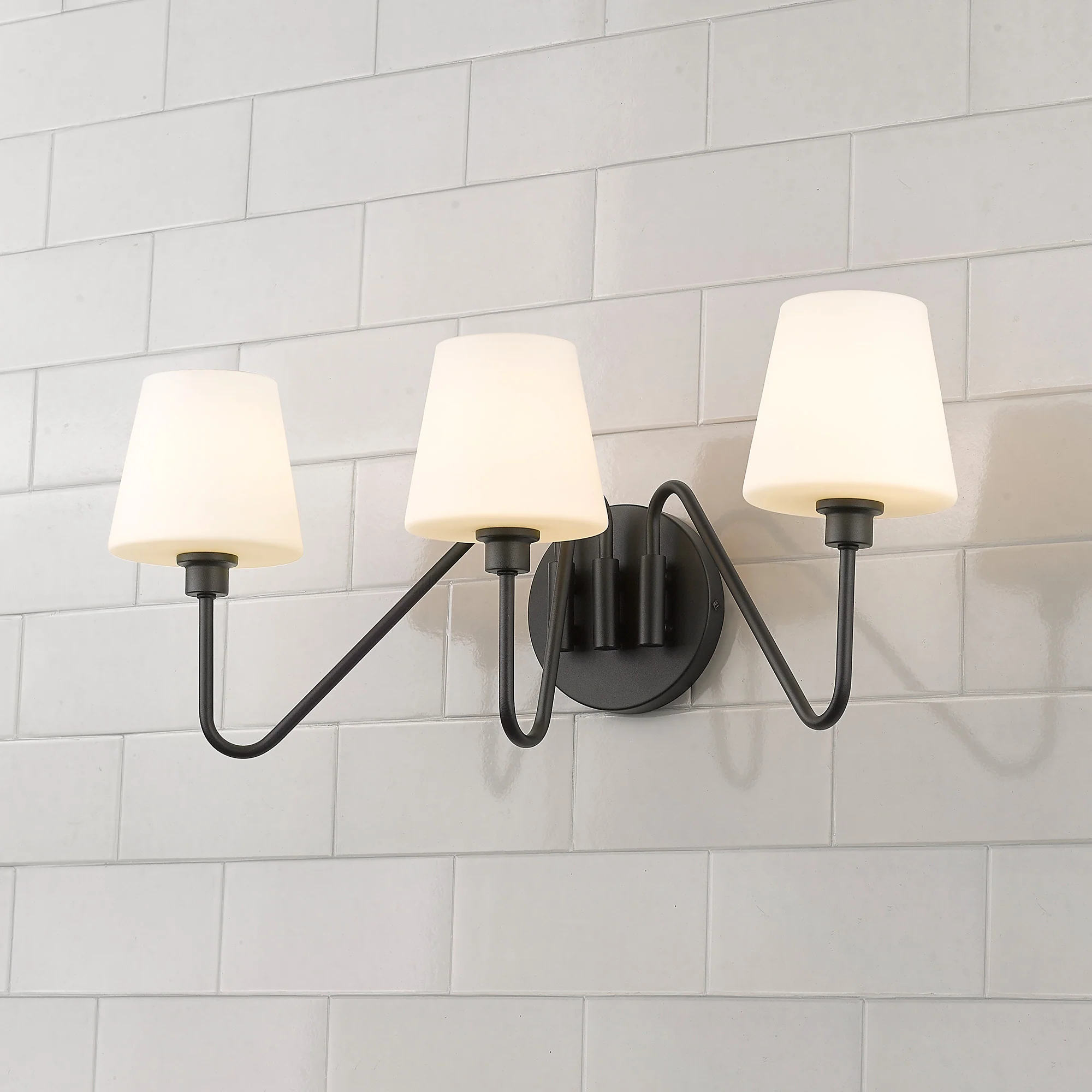 Kennedy 3-light Vanity in Natural Black - Image 4
