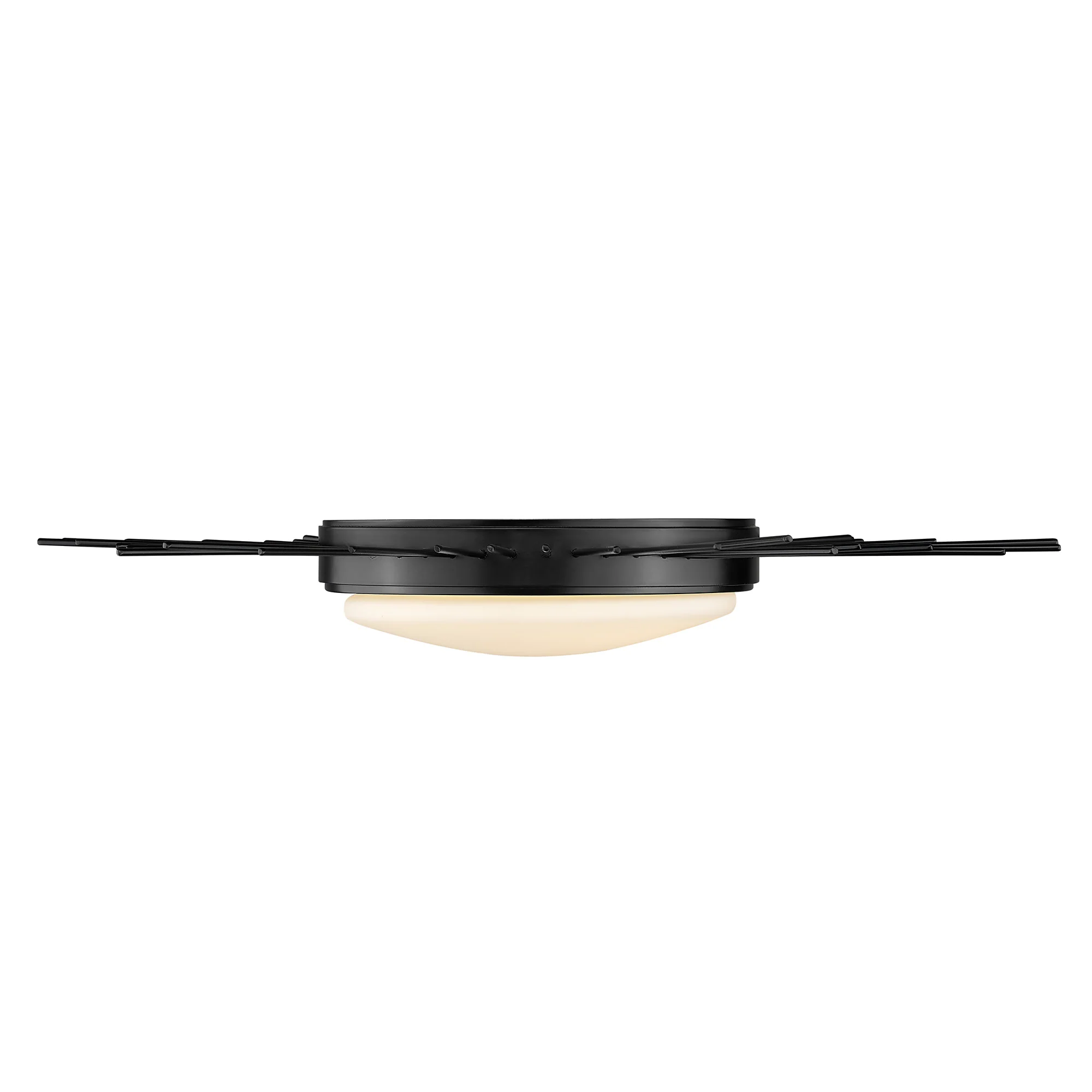Kieran Integrated LED 18in Flush Mount in Matte Black - Image 2