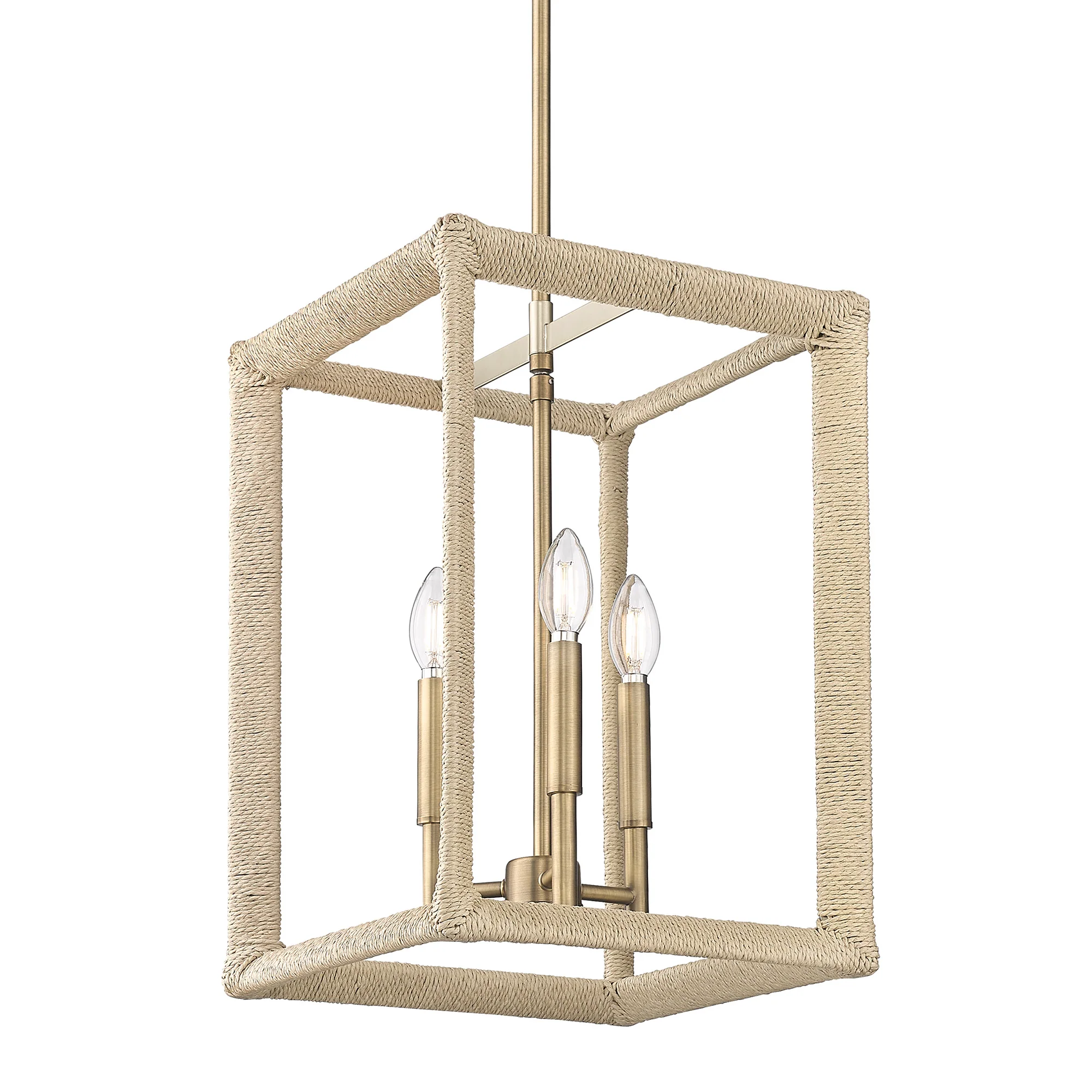 Kimber 3-light Pendant in Modern Brass - Image 3