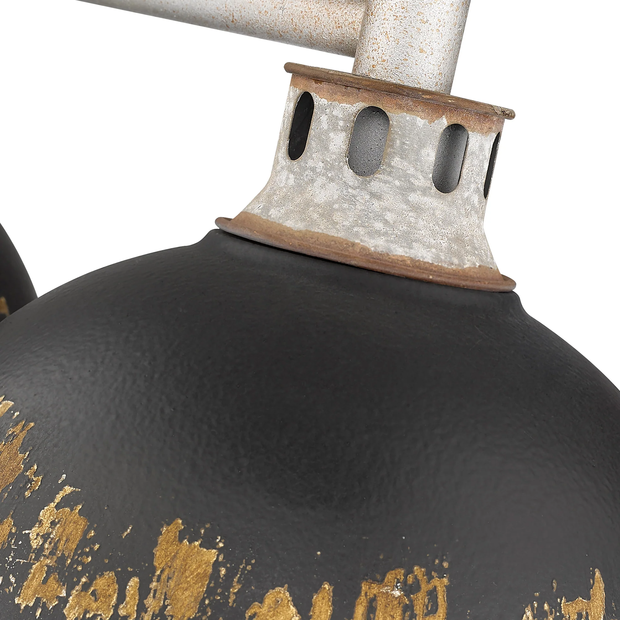 Kinsley 3-light Island Light in Antique Black Iron shade - Image 4