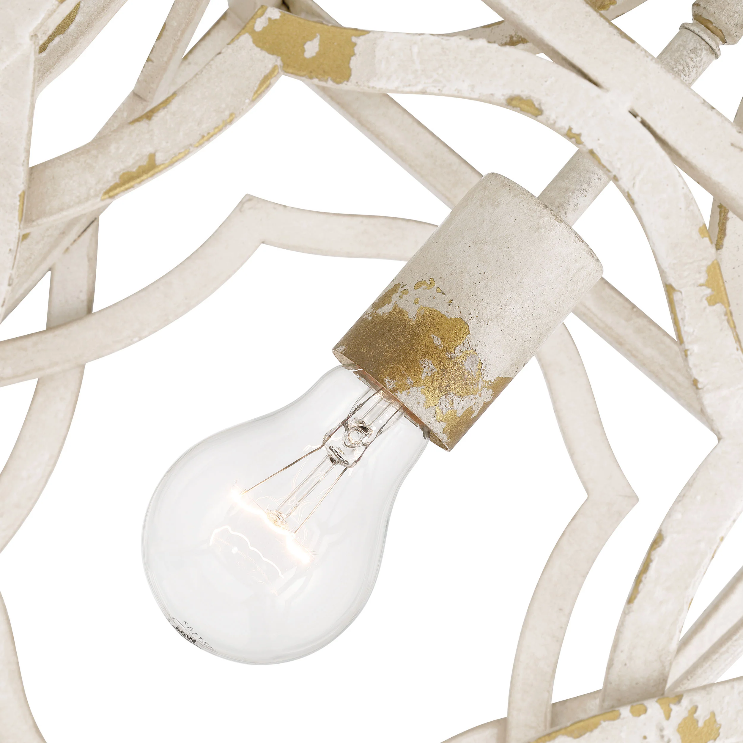Laurent 1-Light Pendant in Antique Ivory - Image 6