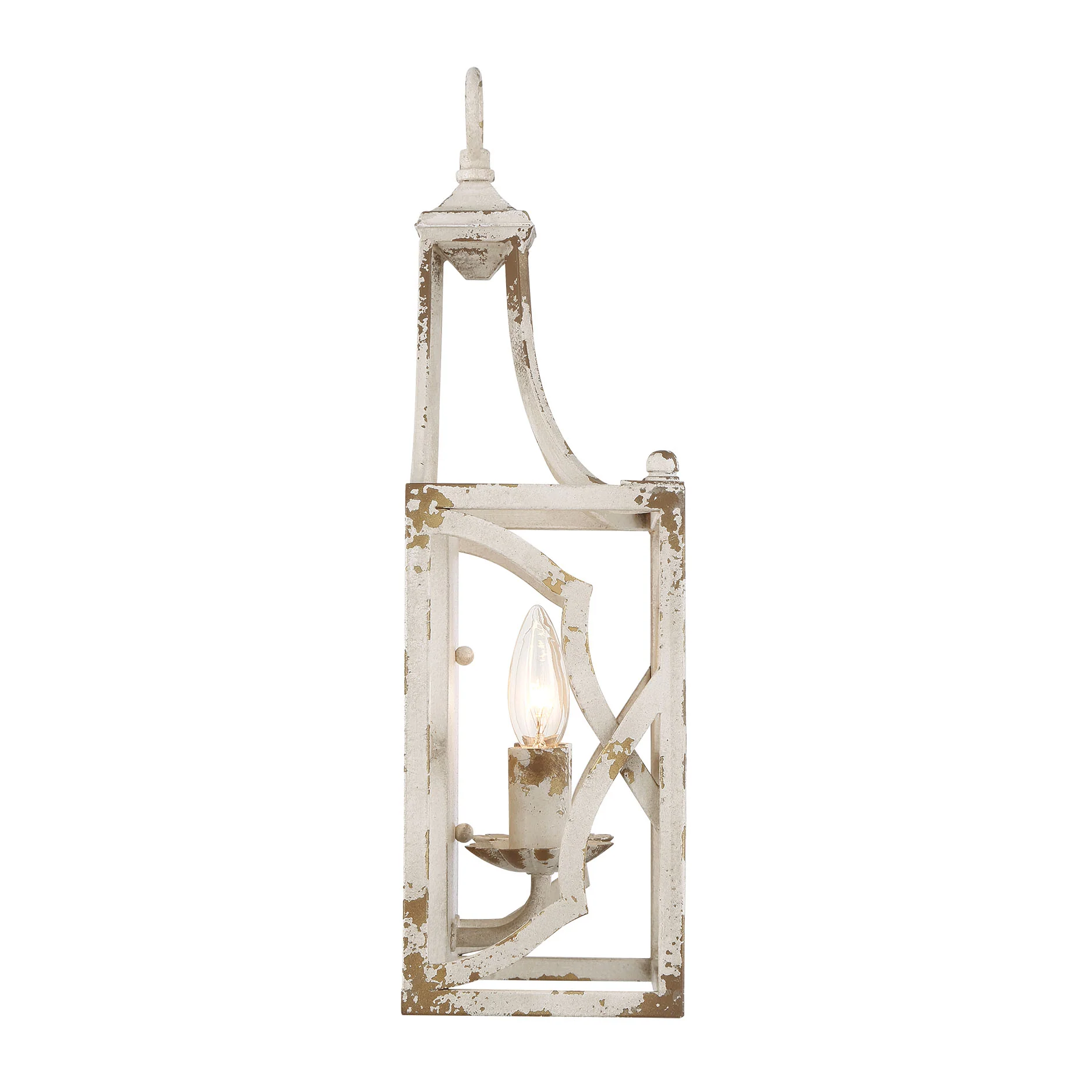 Laurent 2-light Wall Sconce in Antique Ivory - Image 5