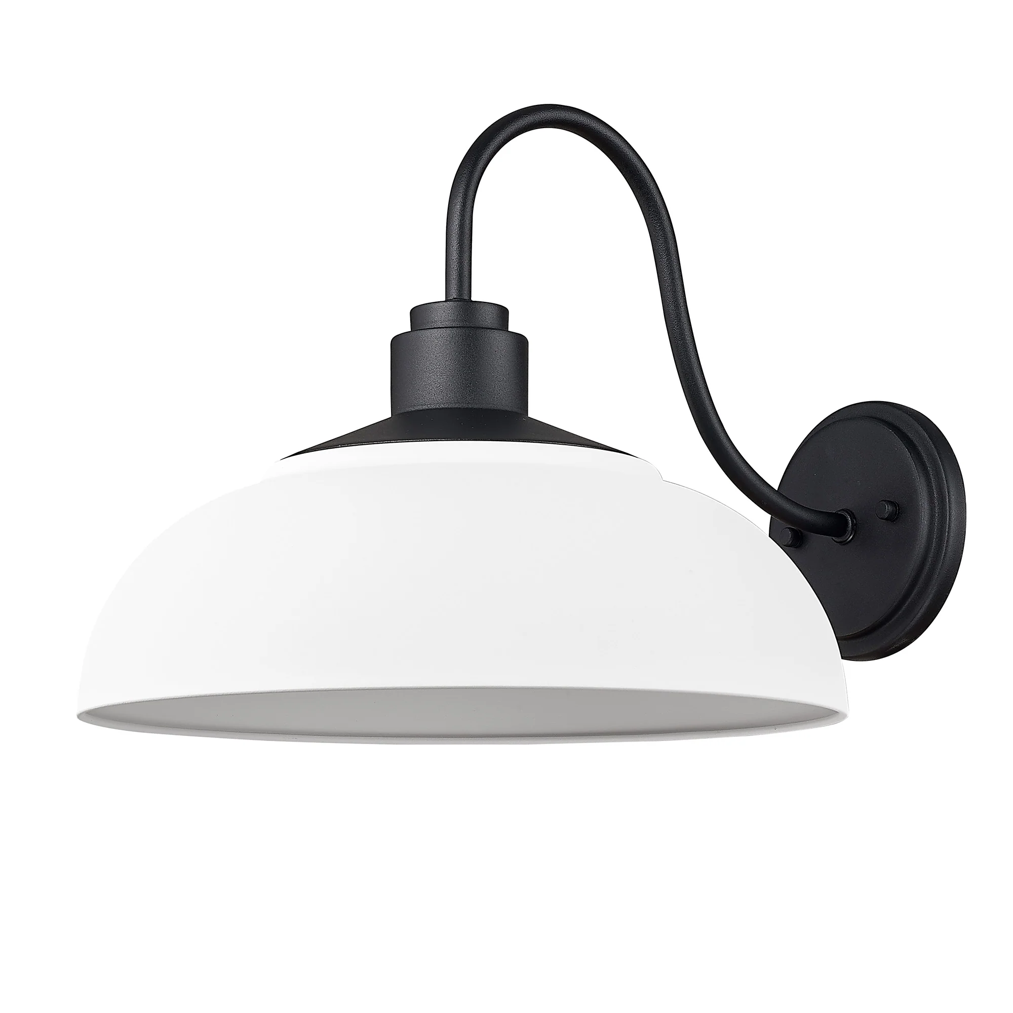 Levitt 1-light Outdoor Wall in Natural Black and Natural White shade - Image 3