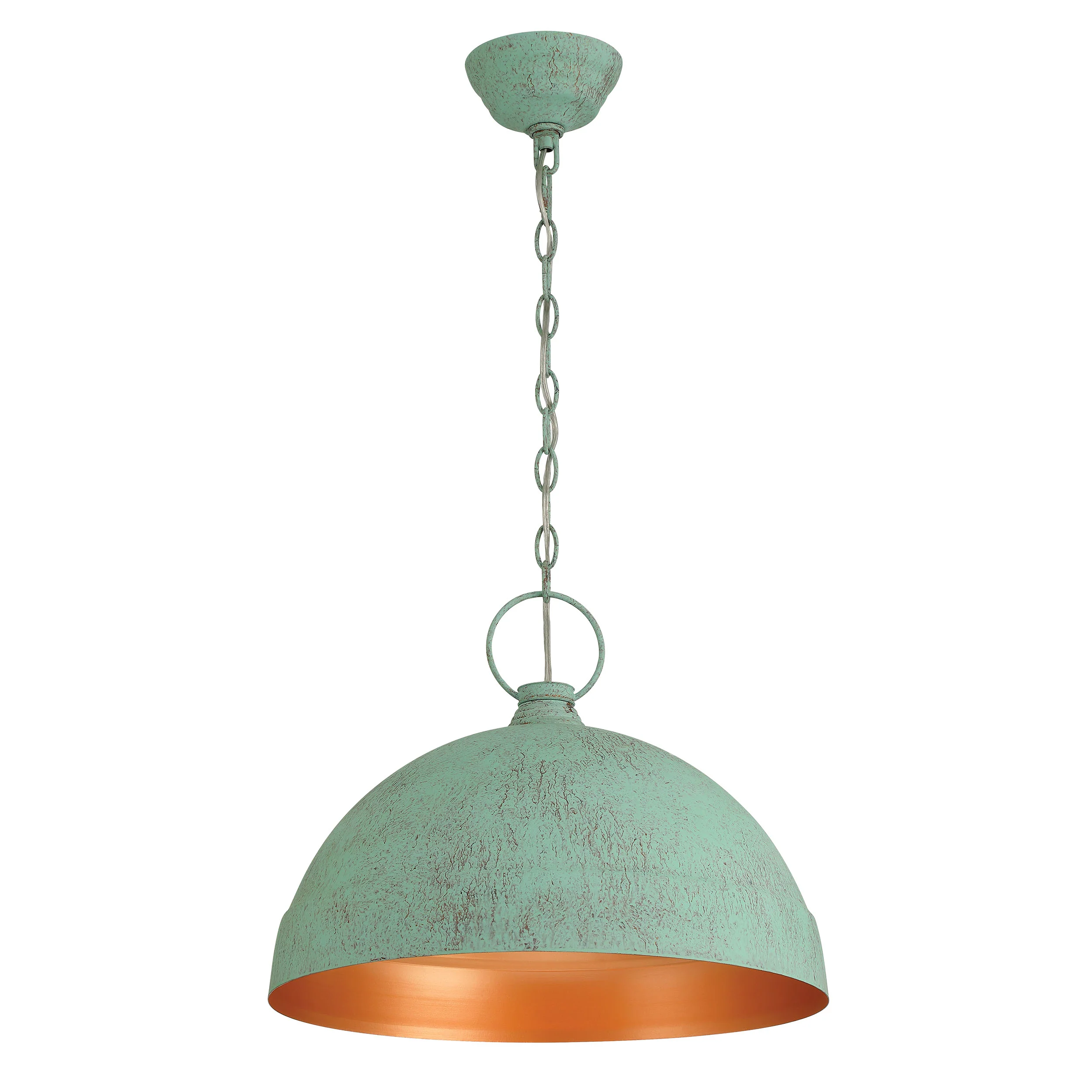 Lincoln 1-light Pendant in Green Patina - Image 2