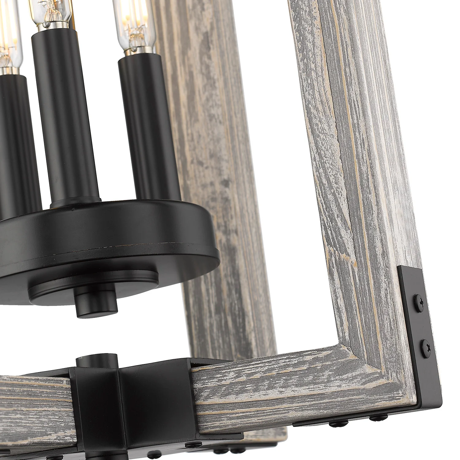 Lowell 3-light Pendant in Matte Black - Image 4