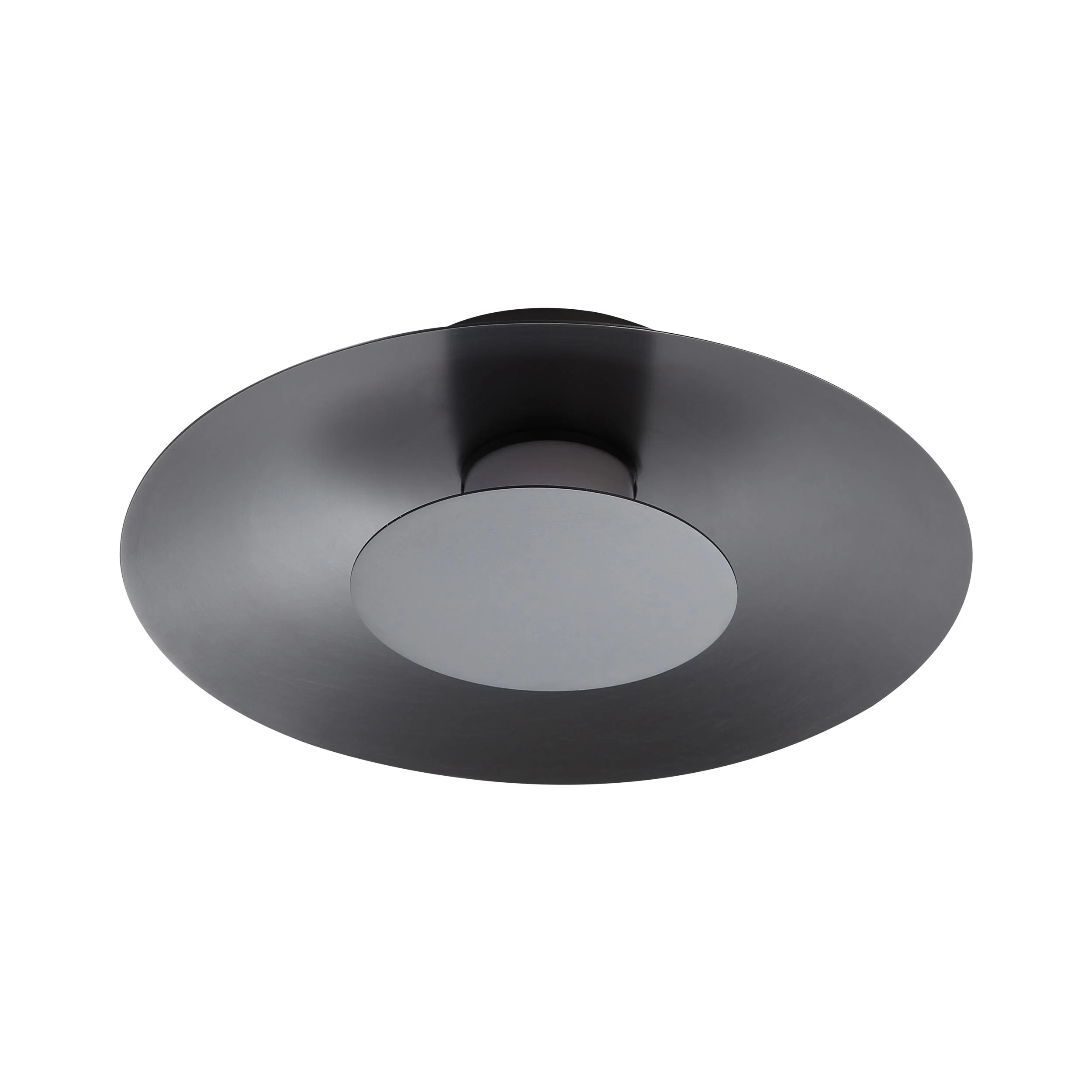 Luma Integrated LED Flush Mount in Graphite and Graphite shade - Image 2