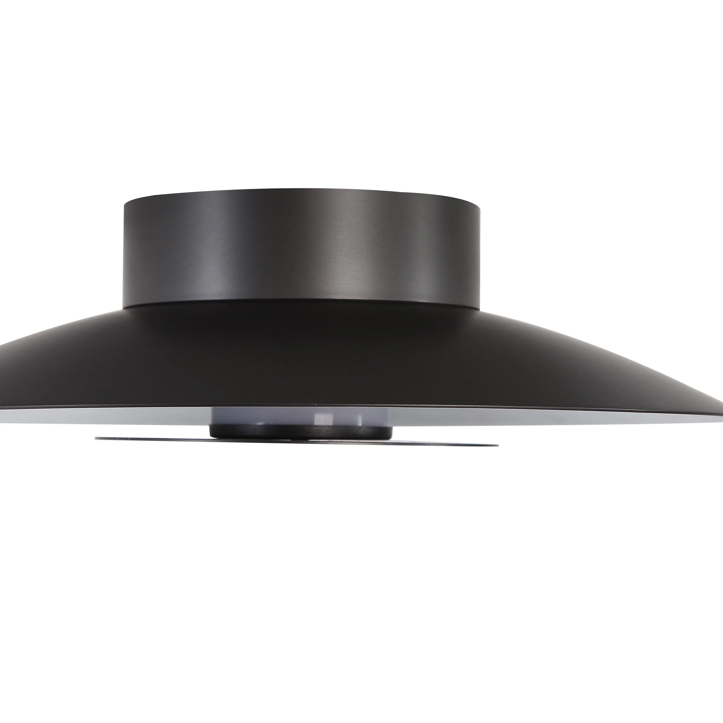 Luma Integrated LED Flush Mount in Graphite and Graphite shade - Image 4