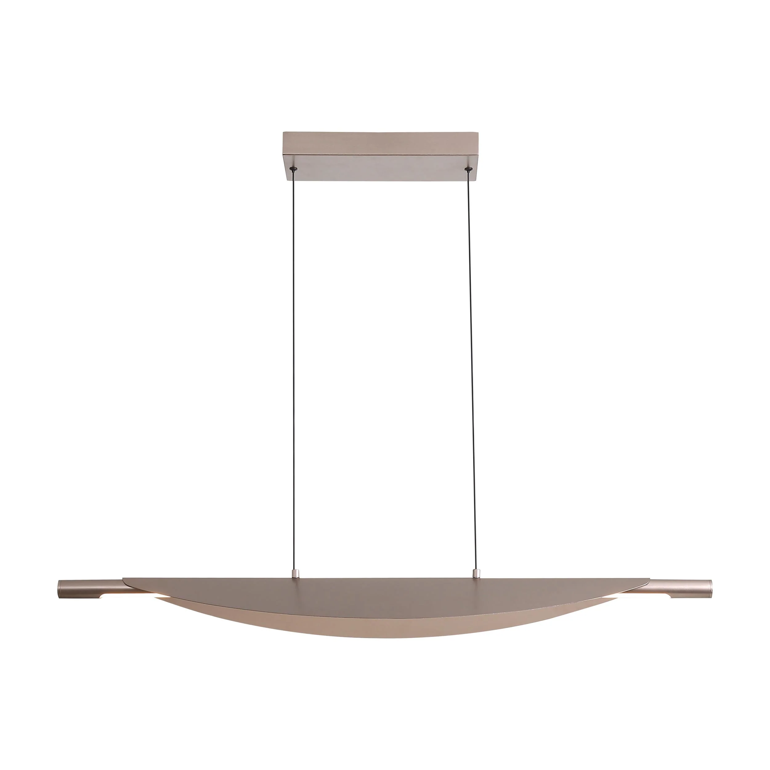 Luma Integrated LED Island Light in Coffee Silver - Image 2