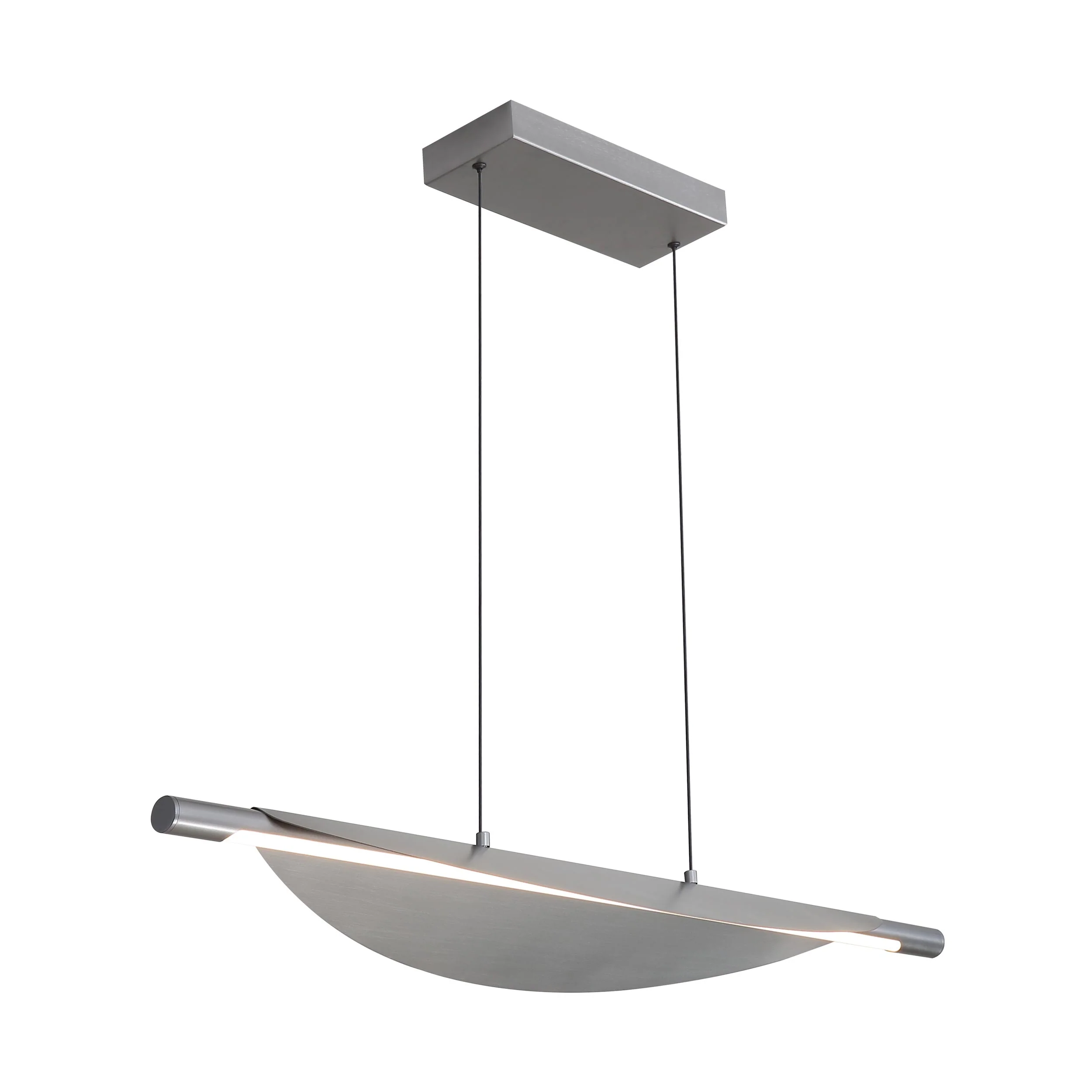 Luma Integrated LED Island Light in Graphite - Image 3