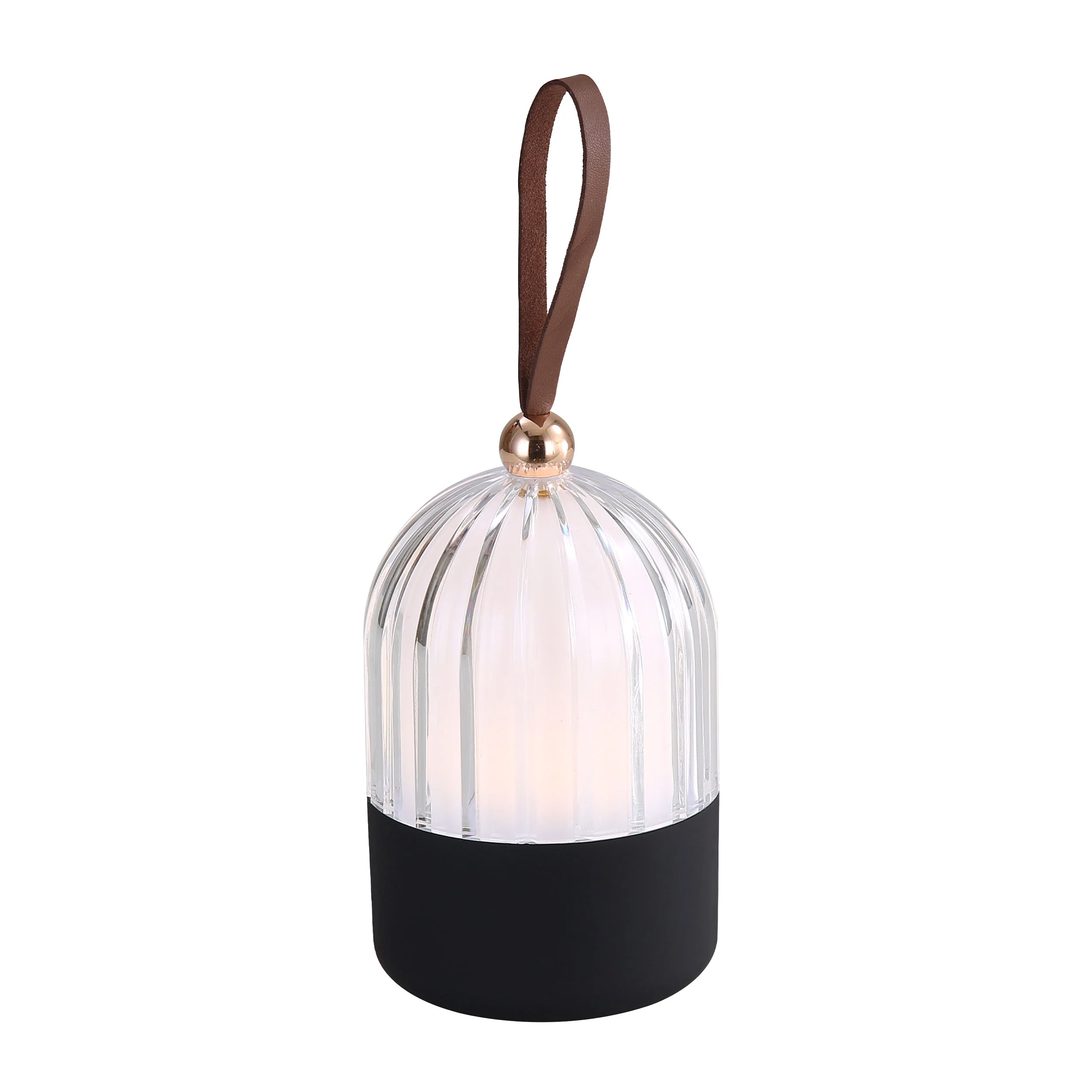 Lunari Cordless Integrated LED Portable Lamp in Matte Black - Image 4
