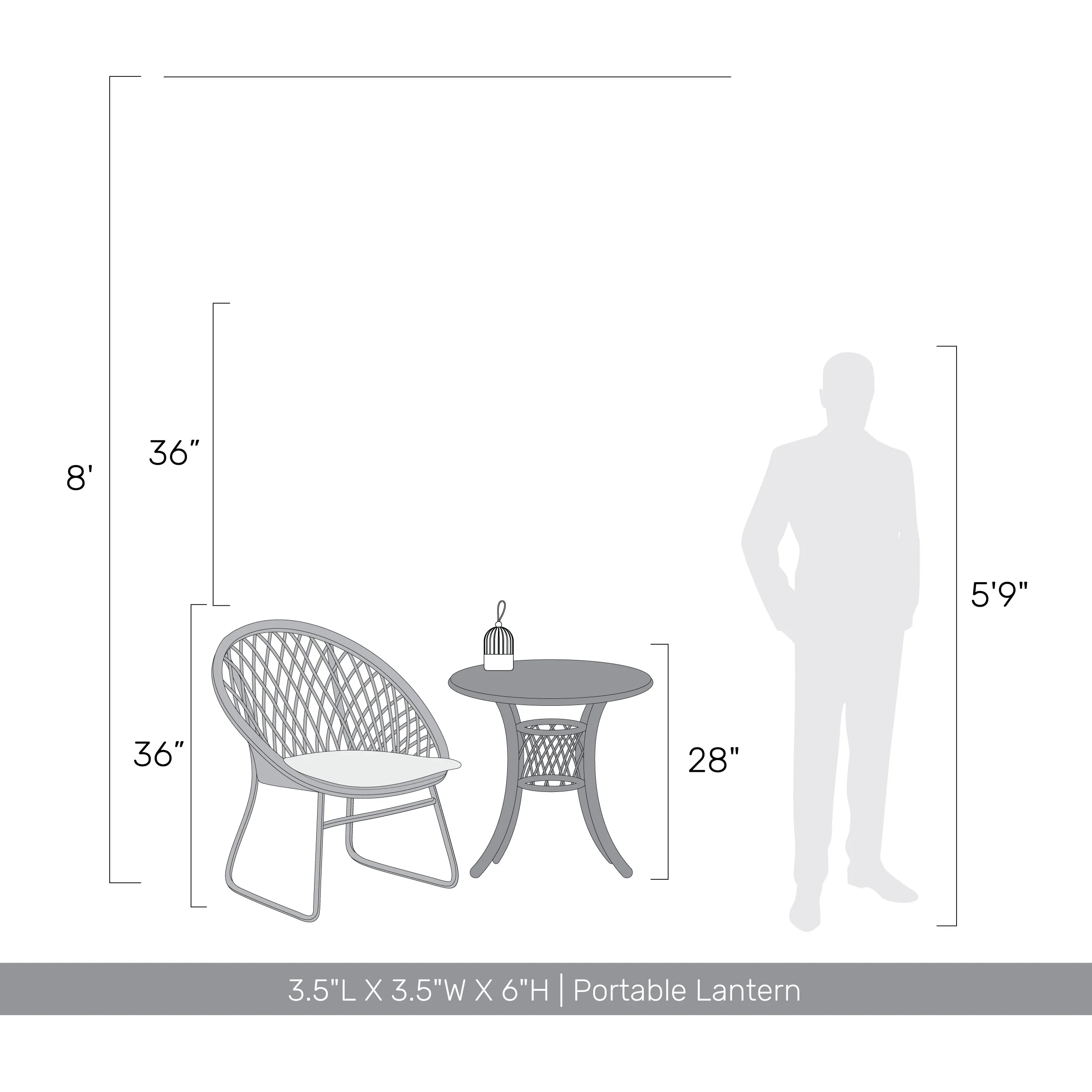 Lunari Cordless Integrated LED Table Lamp in Matte Orange - Image 7