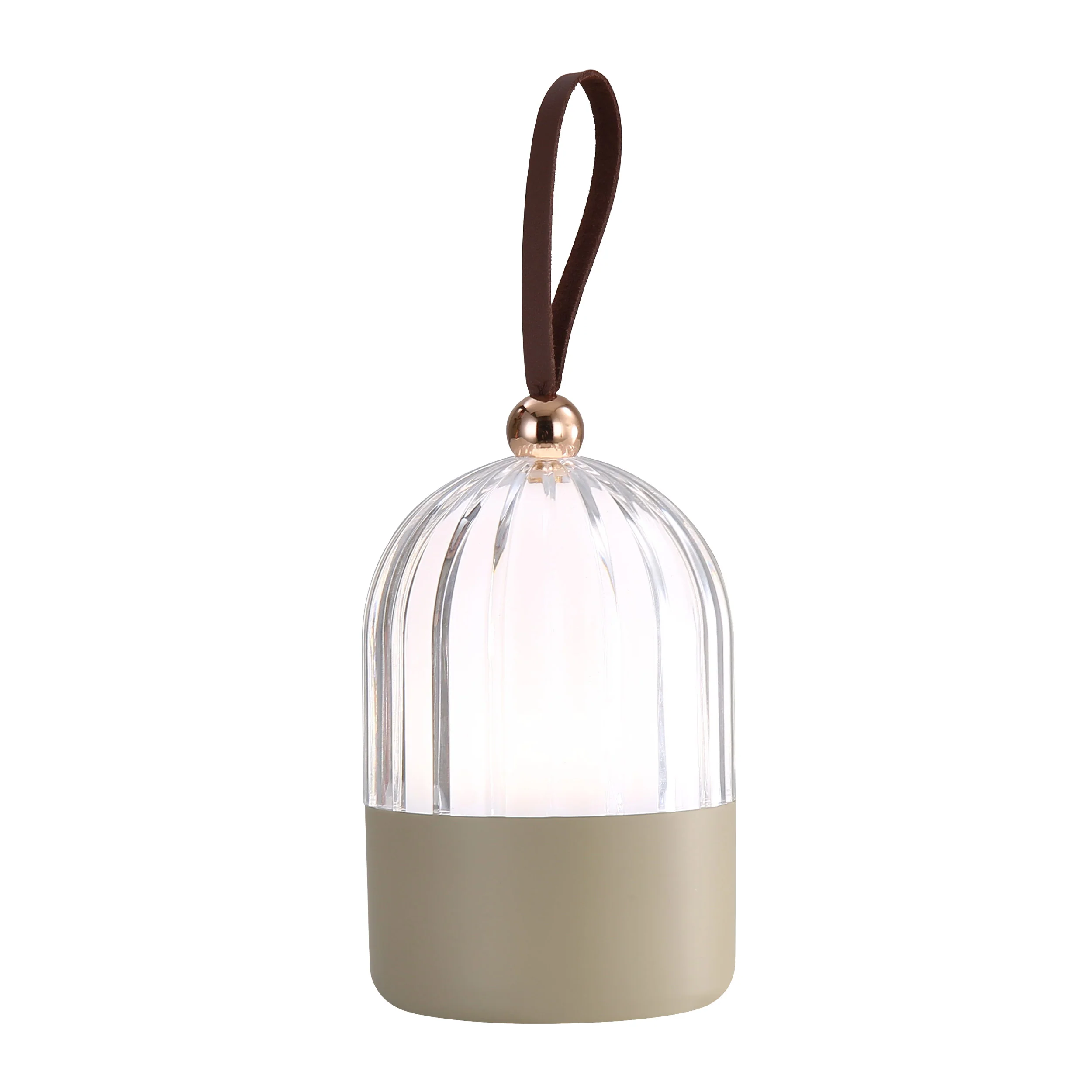Lunari Cordless Integrated LED Portable Lamp in Matte White