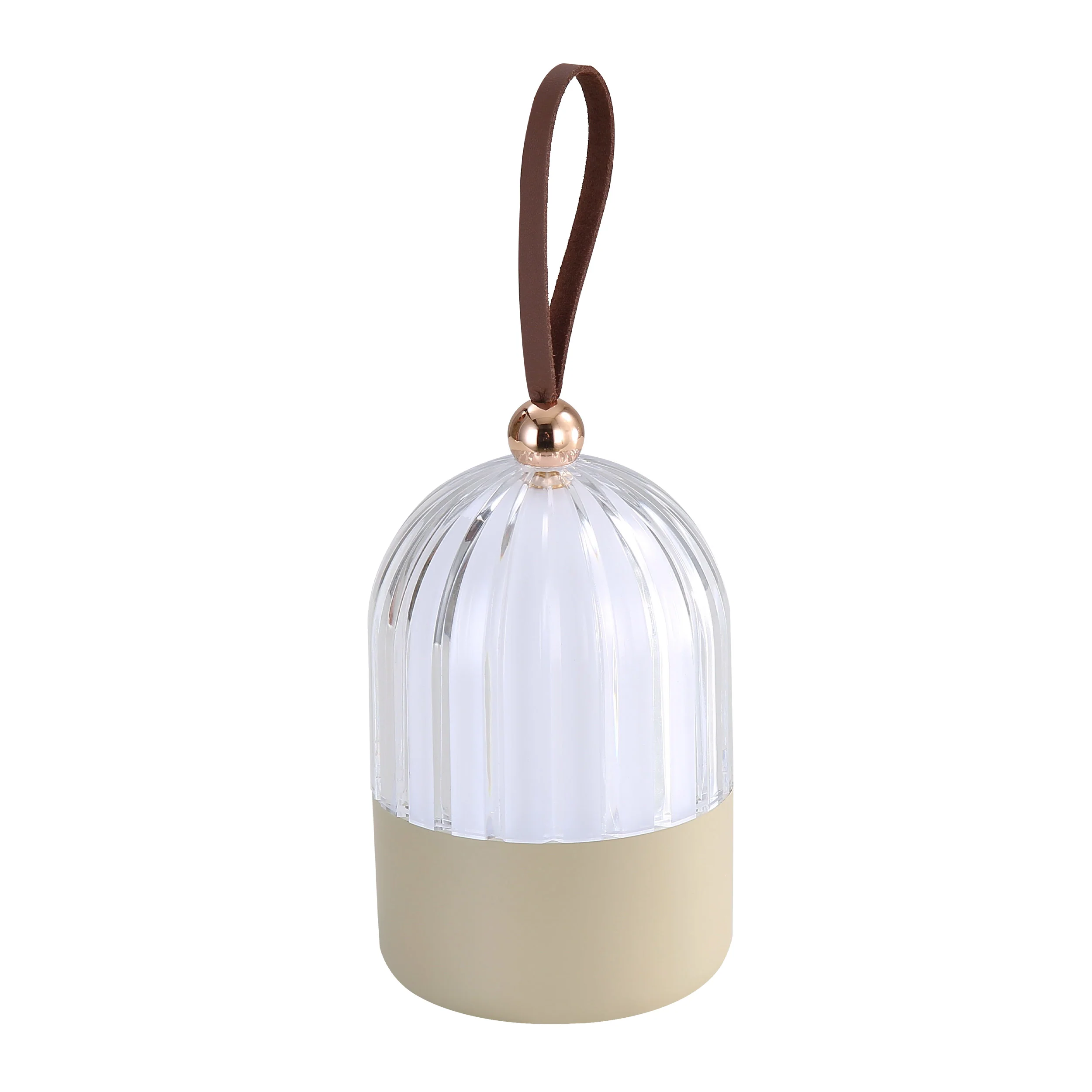 Lunari Cordless Integrated LED Portable Lamp in Matte White - Image 3